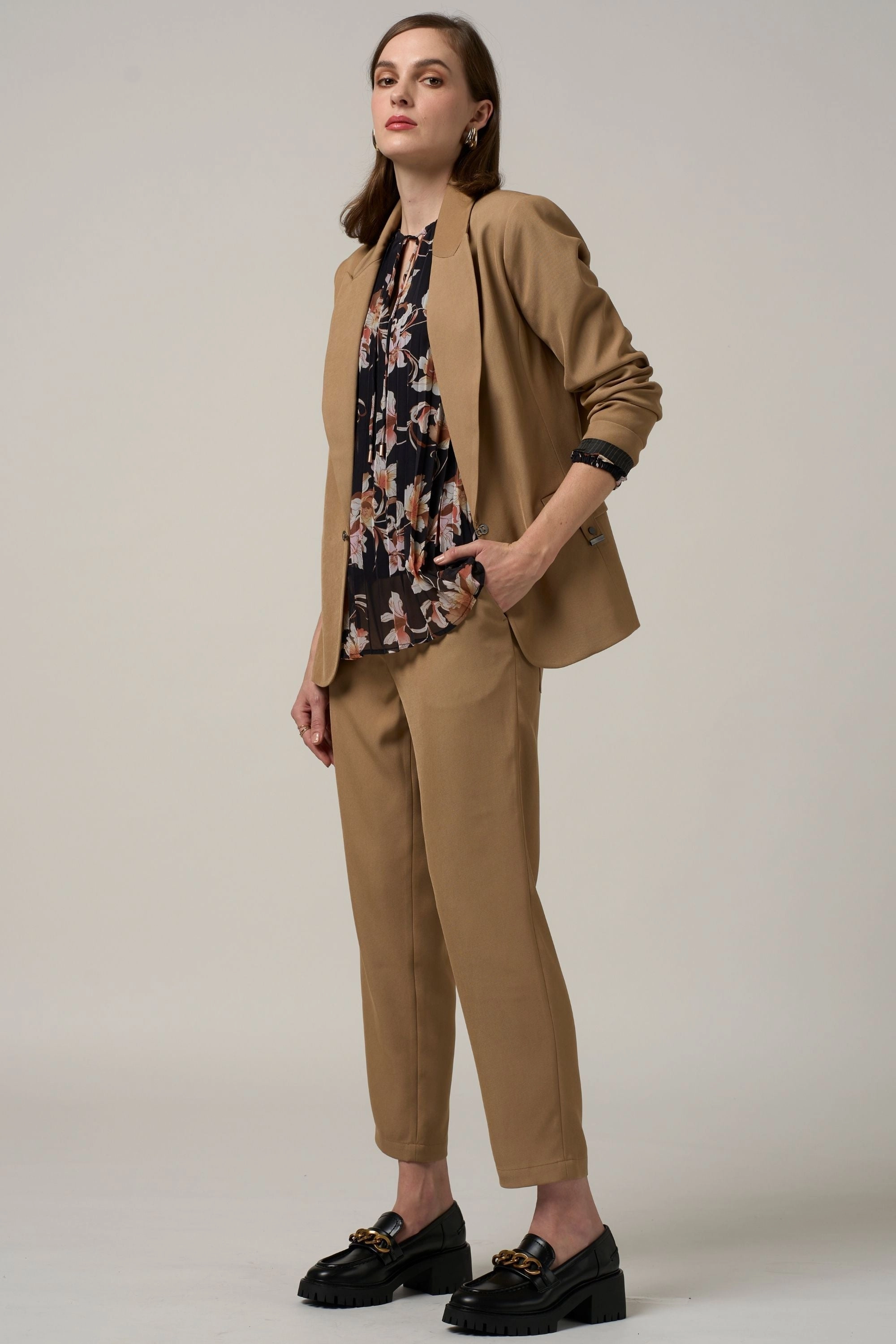 LILAH BLOUSE - MS1503 Taped Seam Technology Soft Interior Brushing