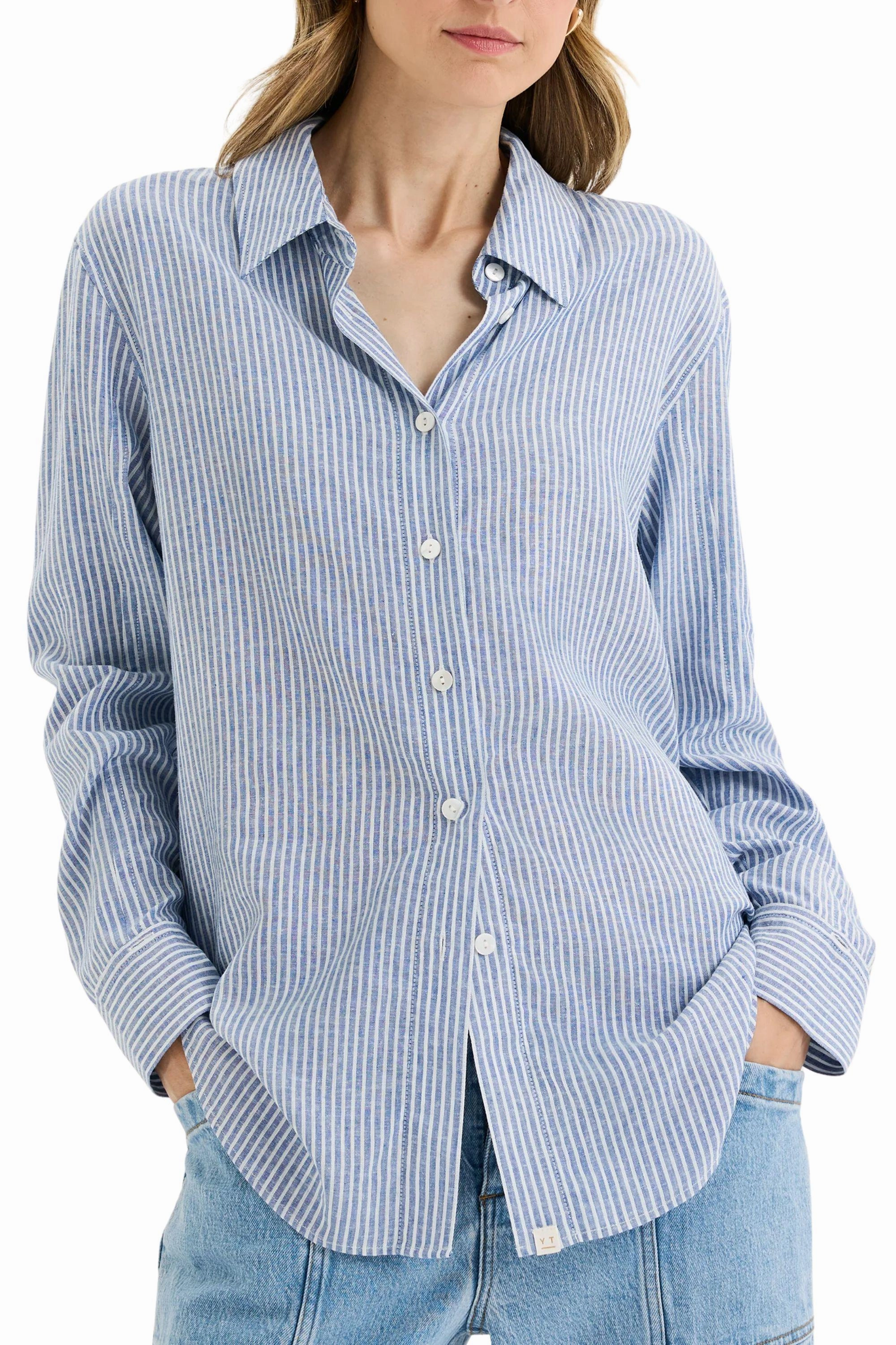 Coffee Run Abrasion Resistant Edges MORNINGTON SHIRT - YTWN4308