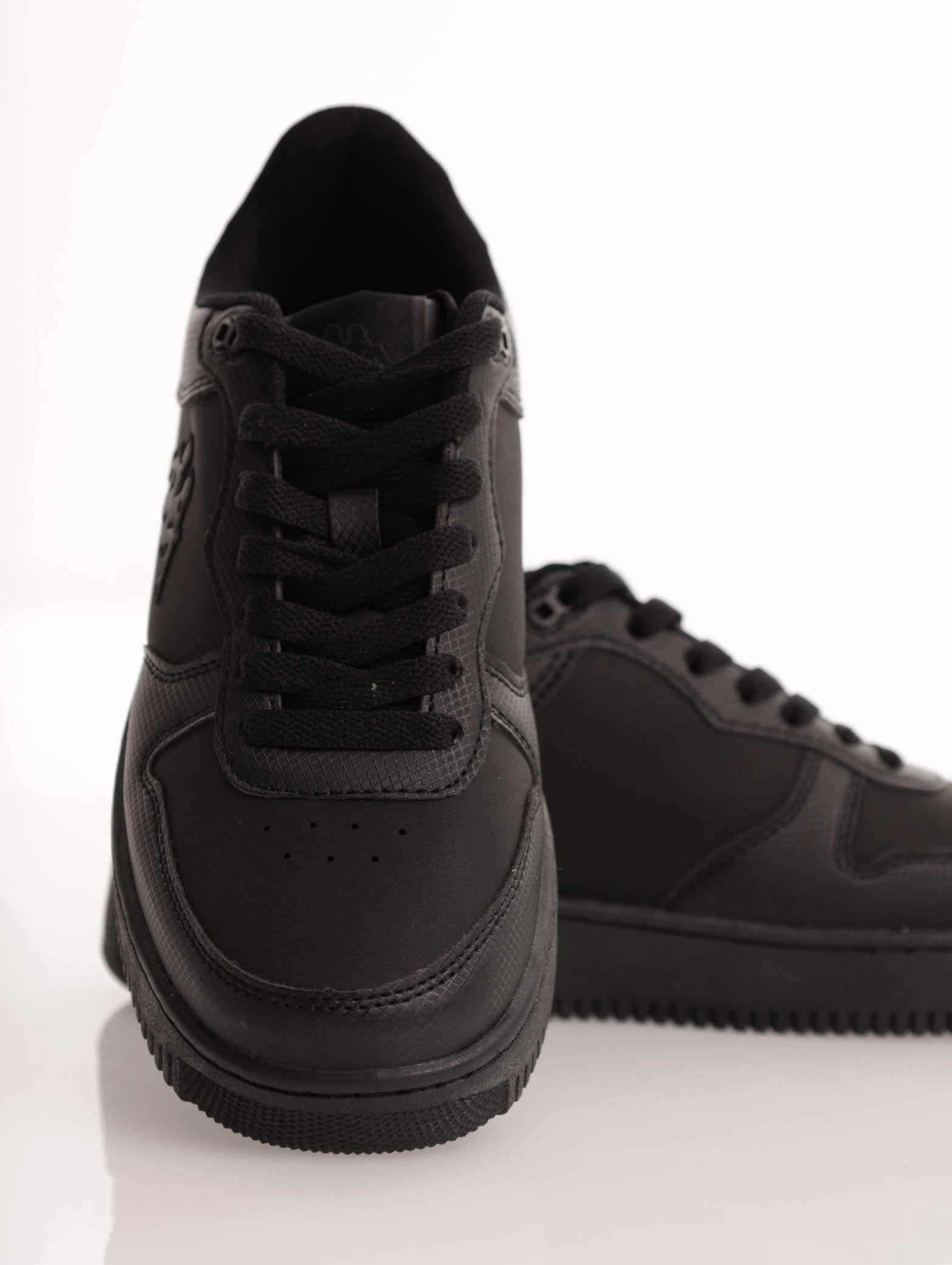 Logo Maserta Sneaker - Black Dynamic Cushioning System