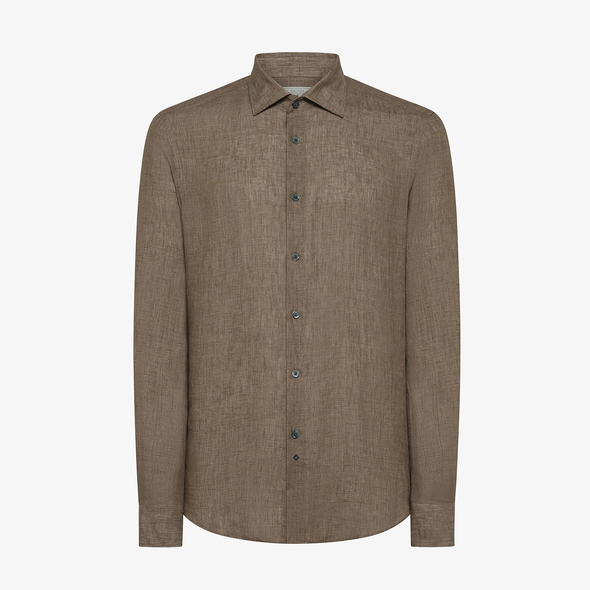 Clamenc shirt in Luxury Sahara Linen Modern Simplicity