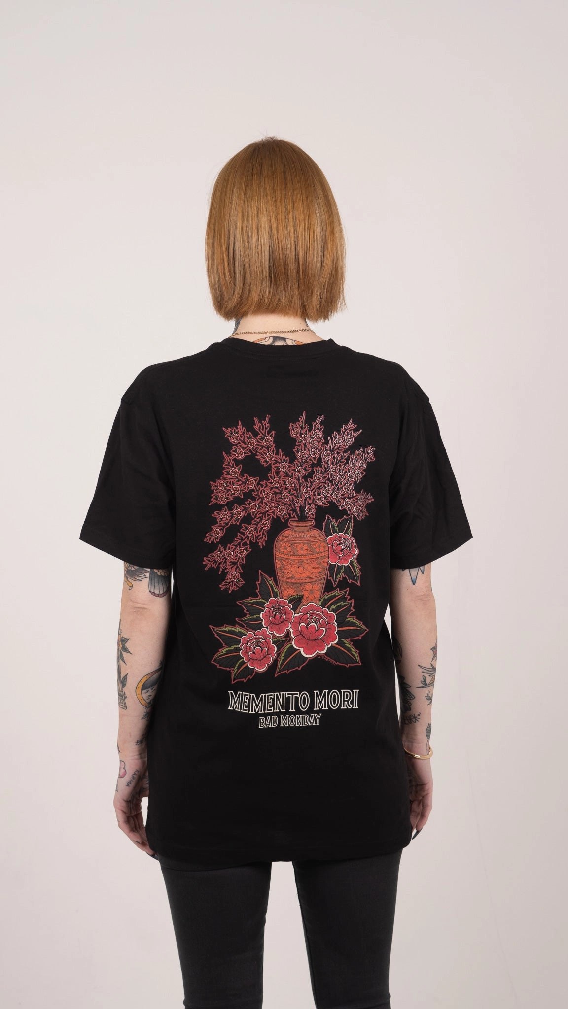 Lightweight Layering Option OEKOTEX Certified Fabric Memento Mori Tee