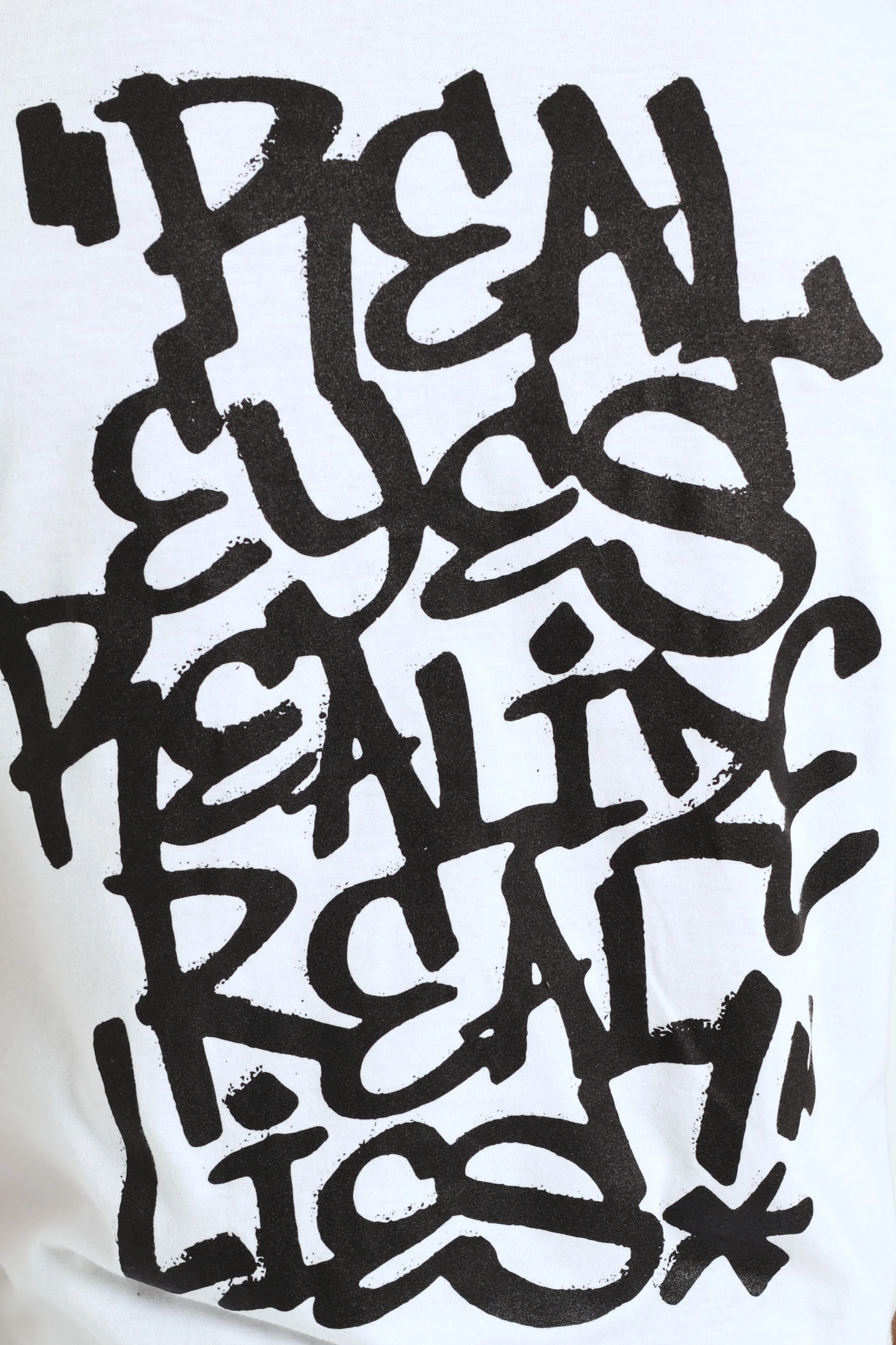 Urban Smart Timeless Design Loyalty Front & Back Print Tee - White