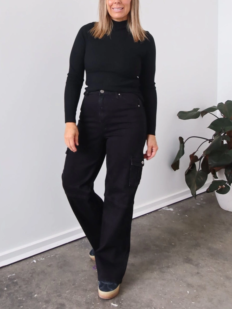 Casual Friday Parent Style Travel Outfit Lucas Cargo Pants