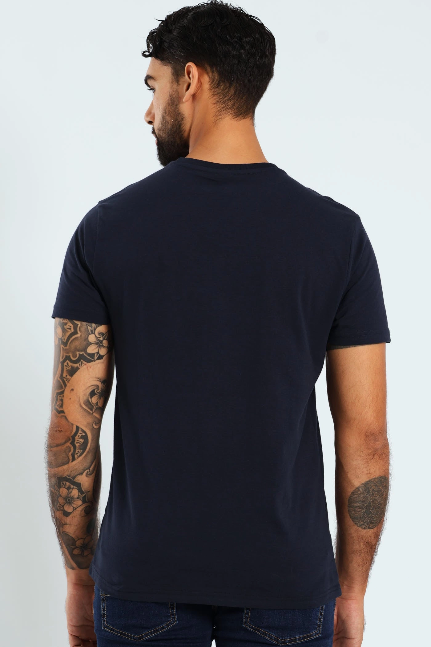 Lucus Tee - Navy City Smart Look Hydrophobic coating