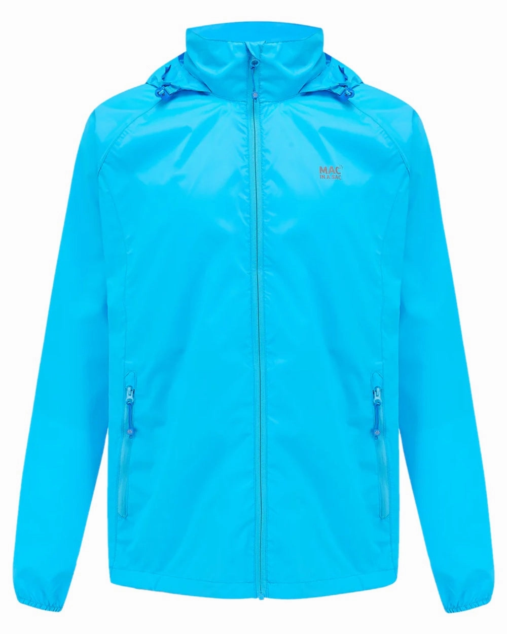 Mac In A Sac Origin Neon Packable Waterproof Jacket Rubberized Zippers