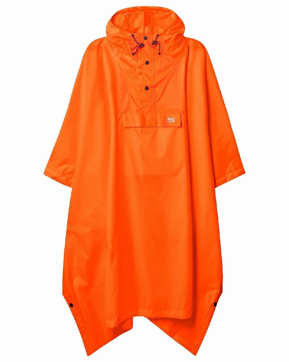 Mac In A Sac Origin Neon Waterproof Poncho Modern City Outfit