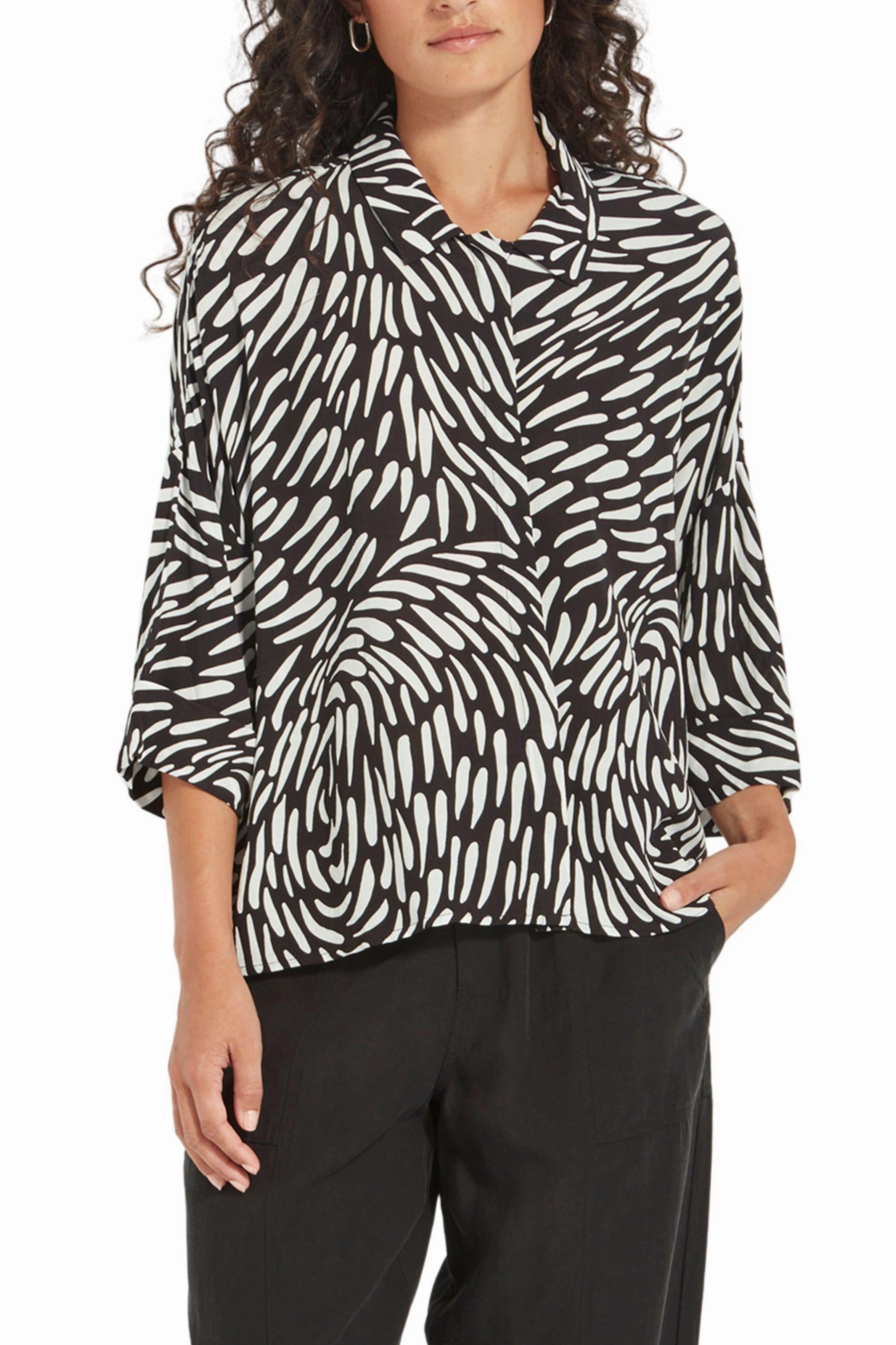 TIDAL SHIRT - 9818BR youth trend Pullover Design