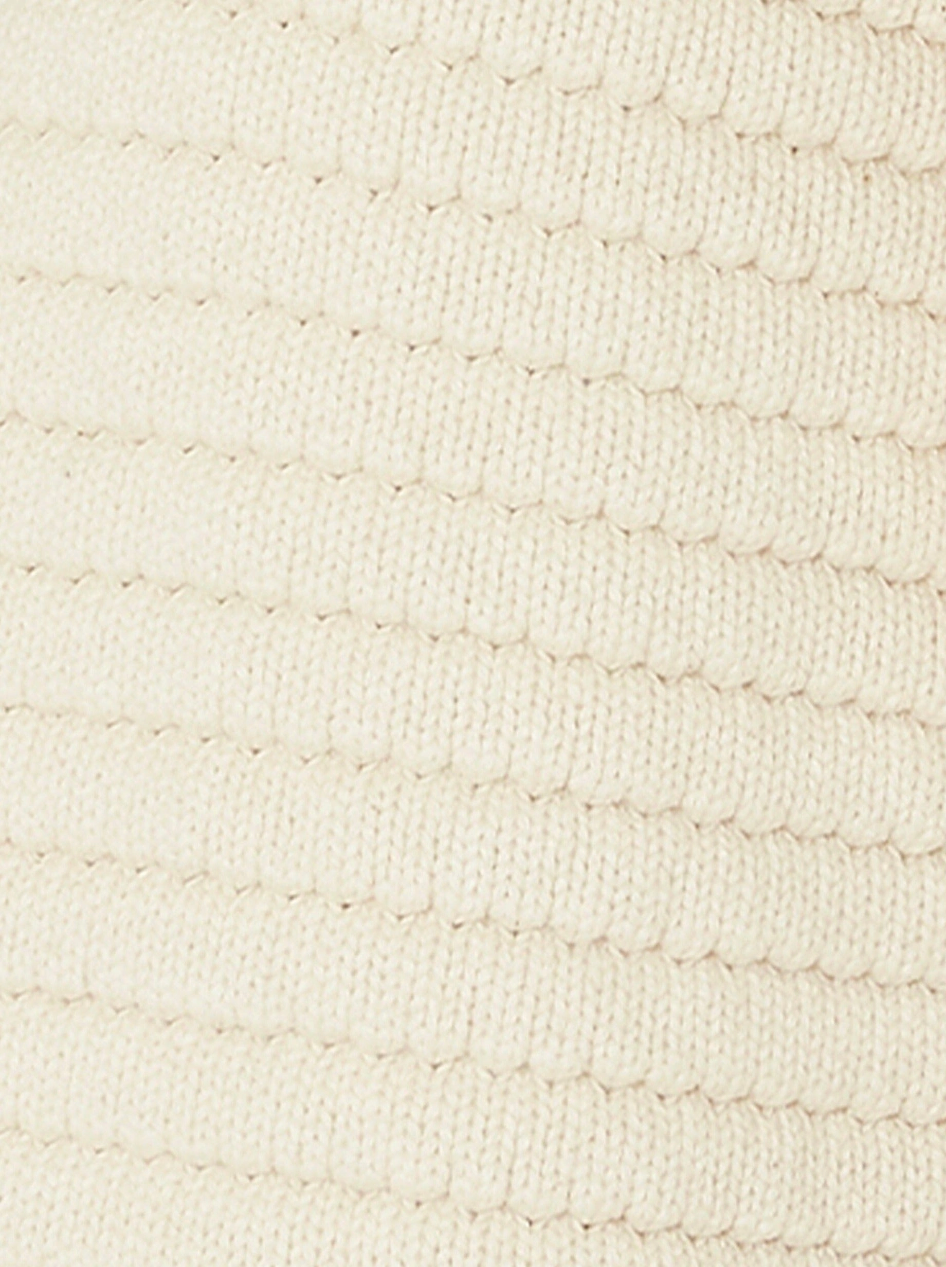 Maelle Cardigan - Ivory Fine Gauge Knit