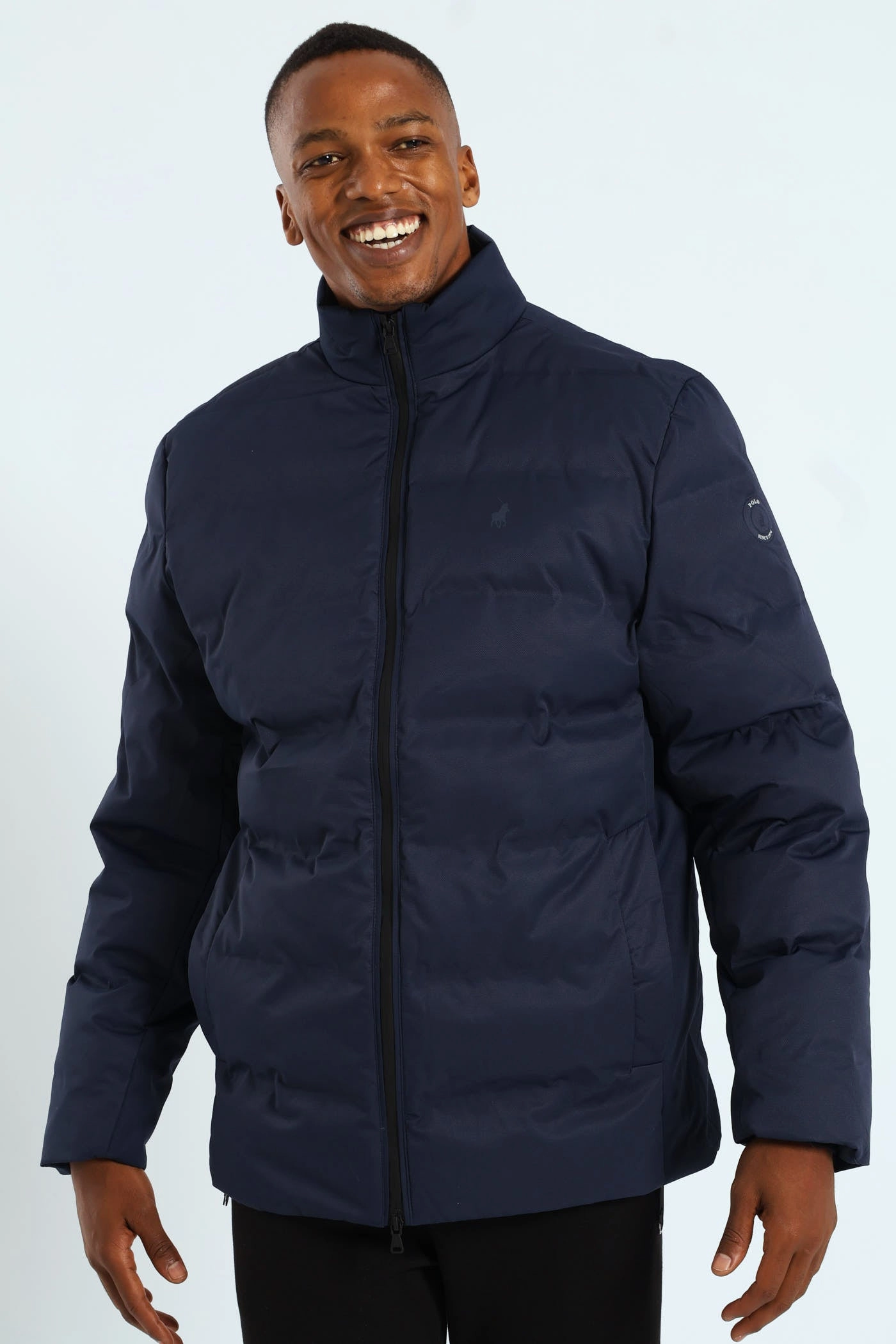 No Static Mali Quilted Puffer - Navy