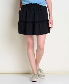 Timeless Piece Creative Layering Marigold Ruffle Skirt