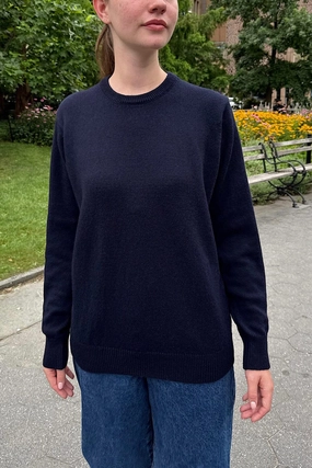 Cozy Wearable Fine Gauge Martha Heavy Wool Sweater