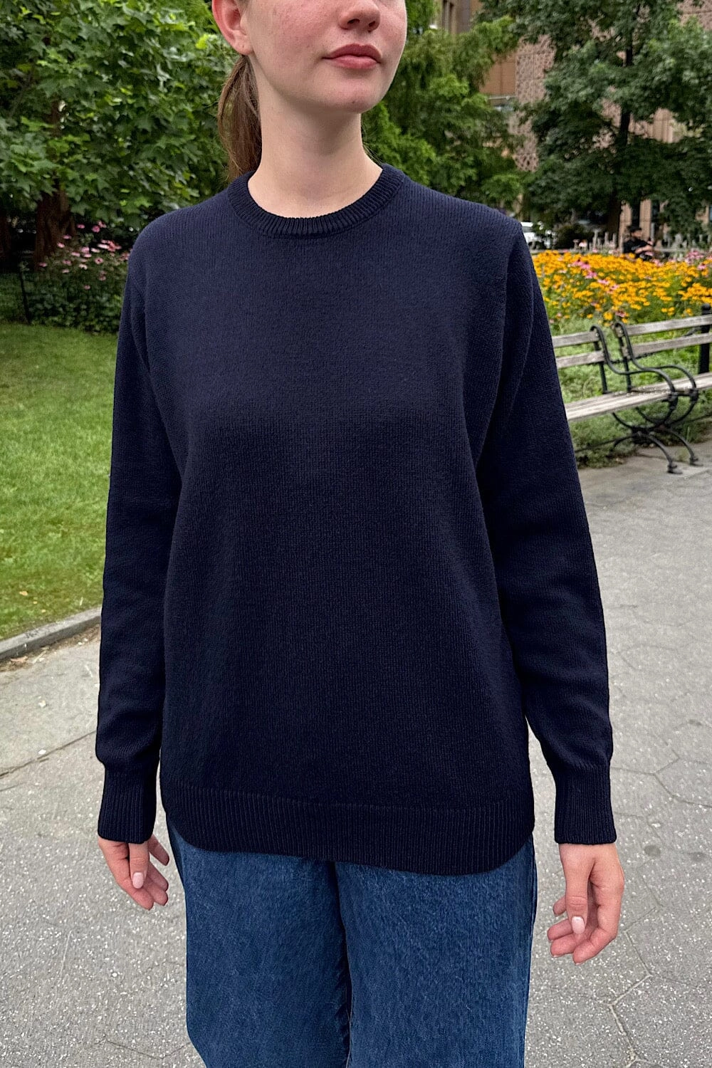 Cozy Wearable Fine Gauge Martha Heavy Wool Sweater