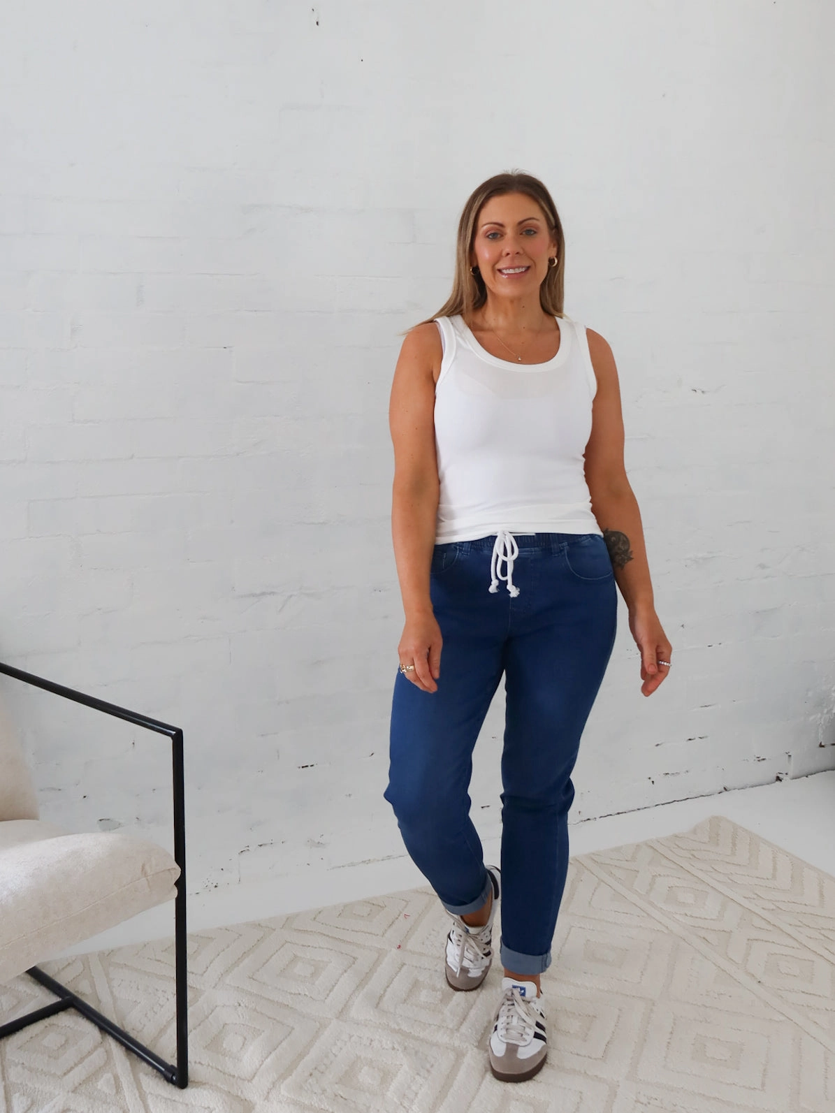 Artist Vibe Smooth classic clothing Mason Joggers - Dark Blue