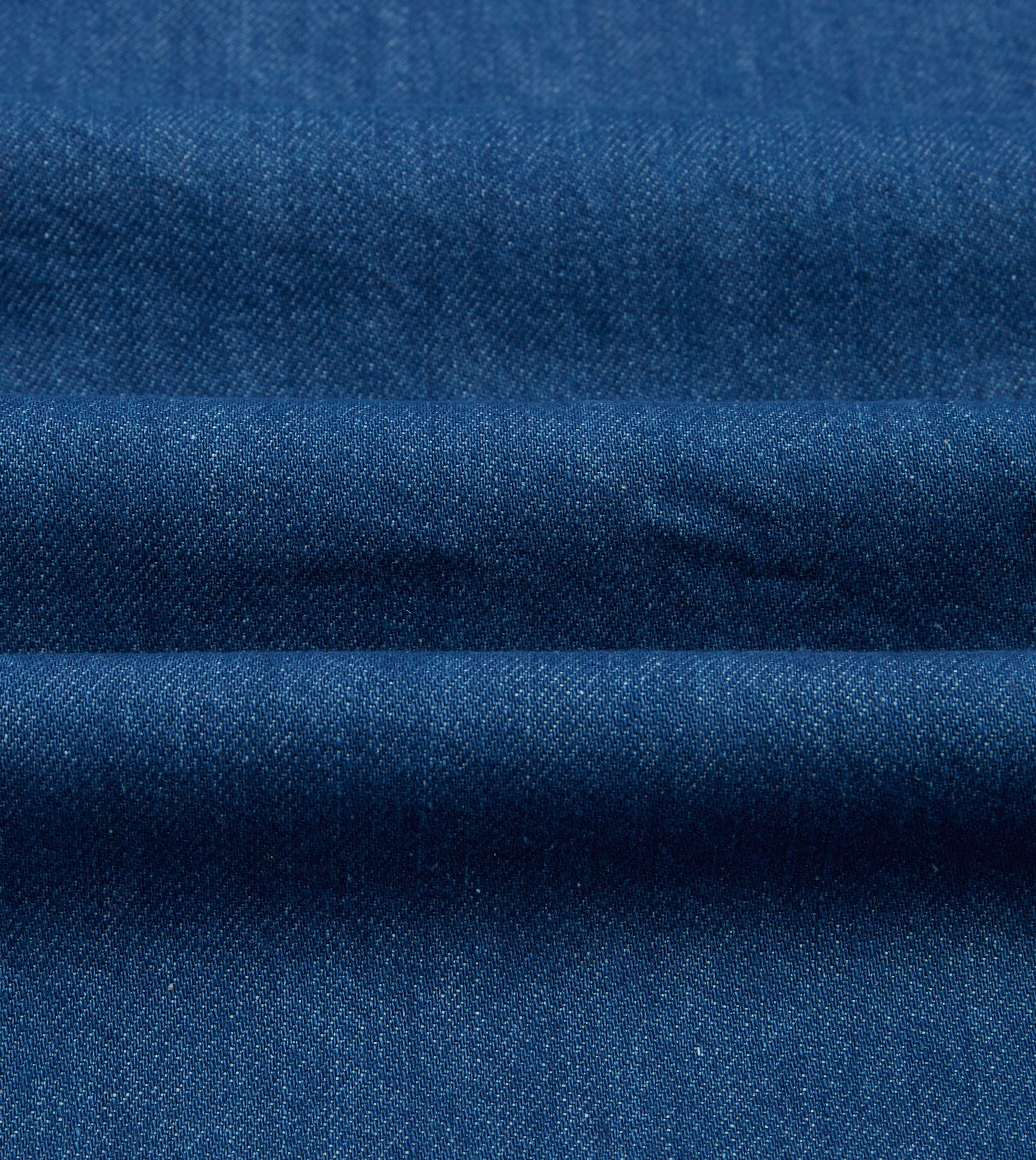 Stone Wash Denim Smock Affordable Luxury