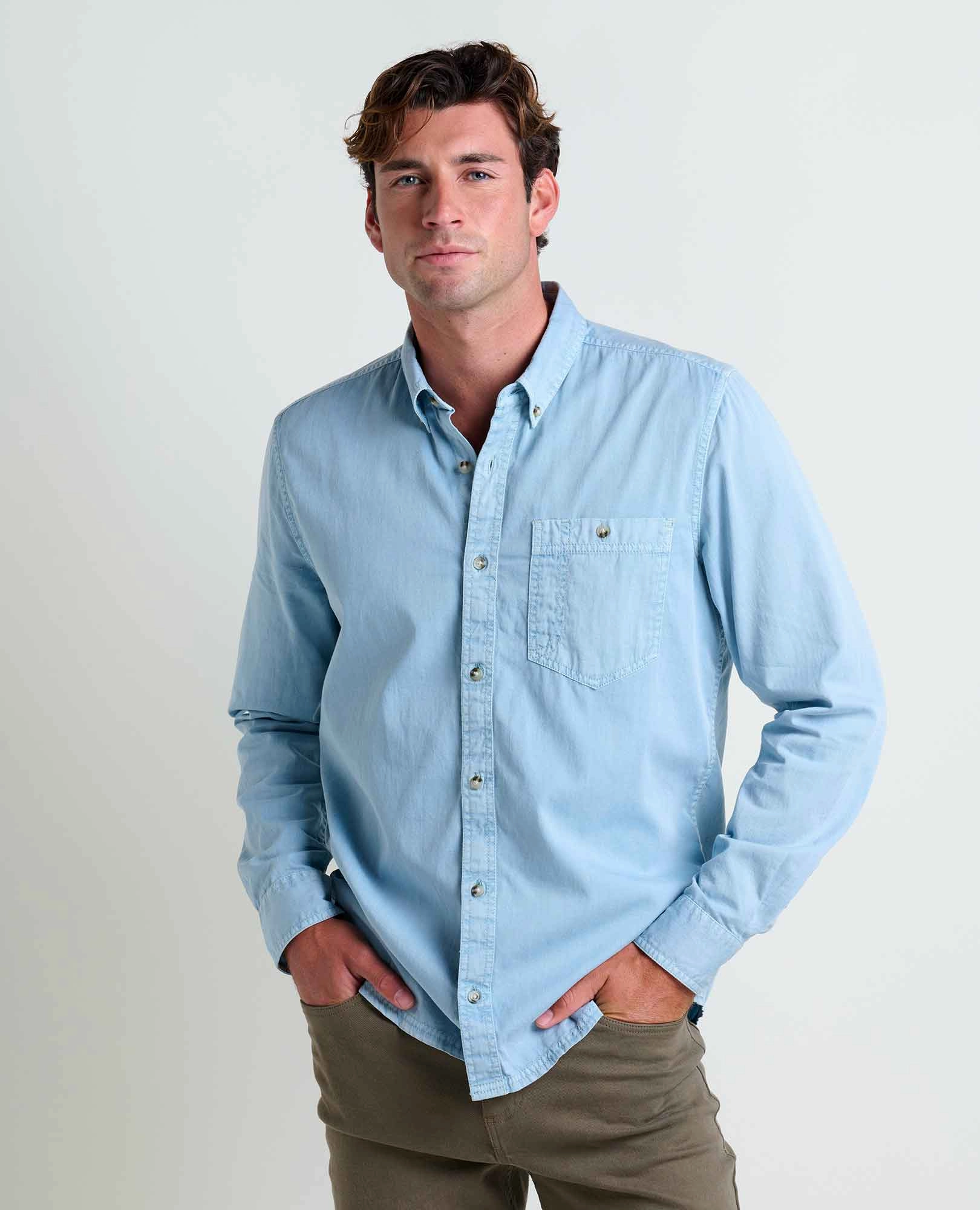 Bold Statement Sustainable production Men's Arroyo Twill Shirt