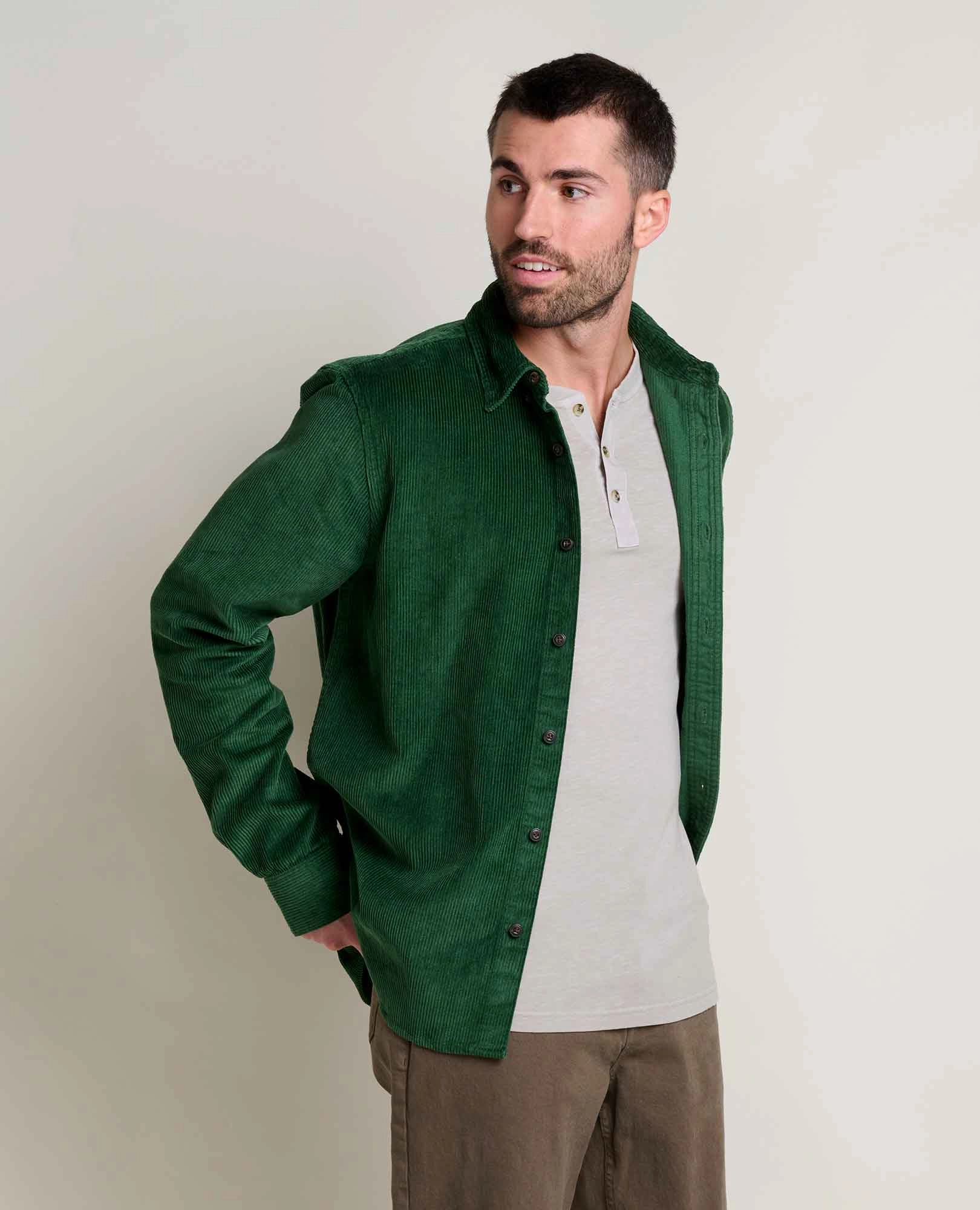 Cooling Mesh Lining Men's Cascadia Cord Shirt