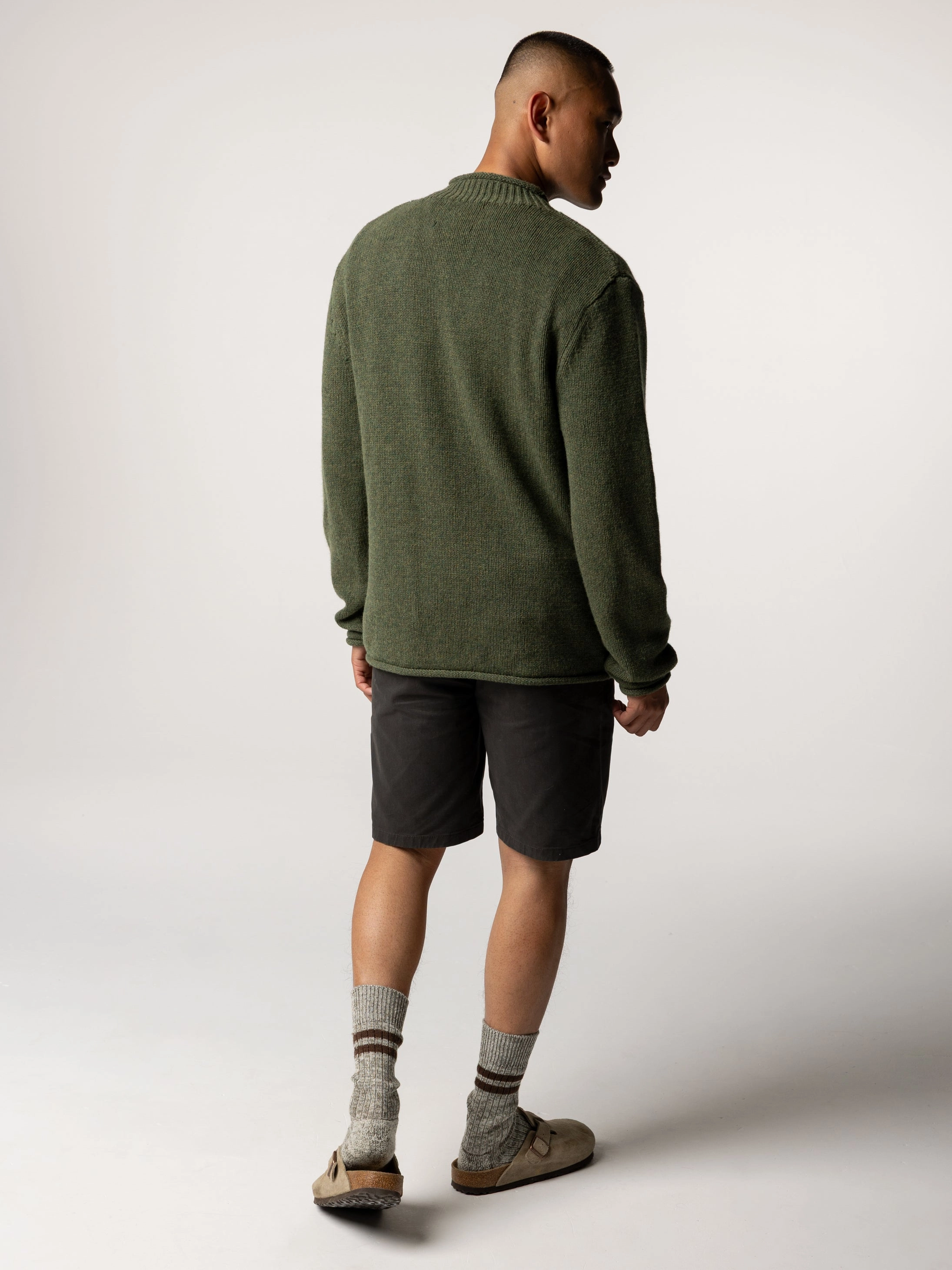 Men's Taran Jumper Tonal Stitching Detail