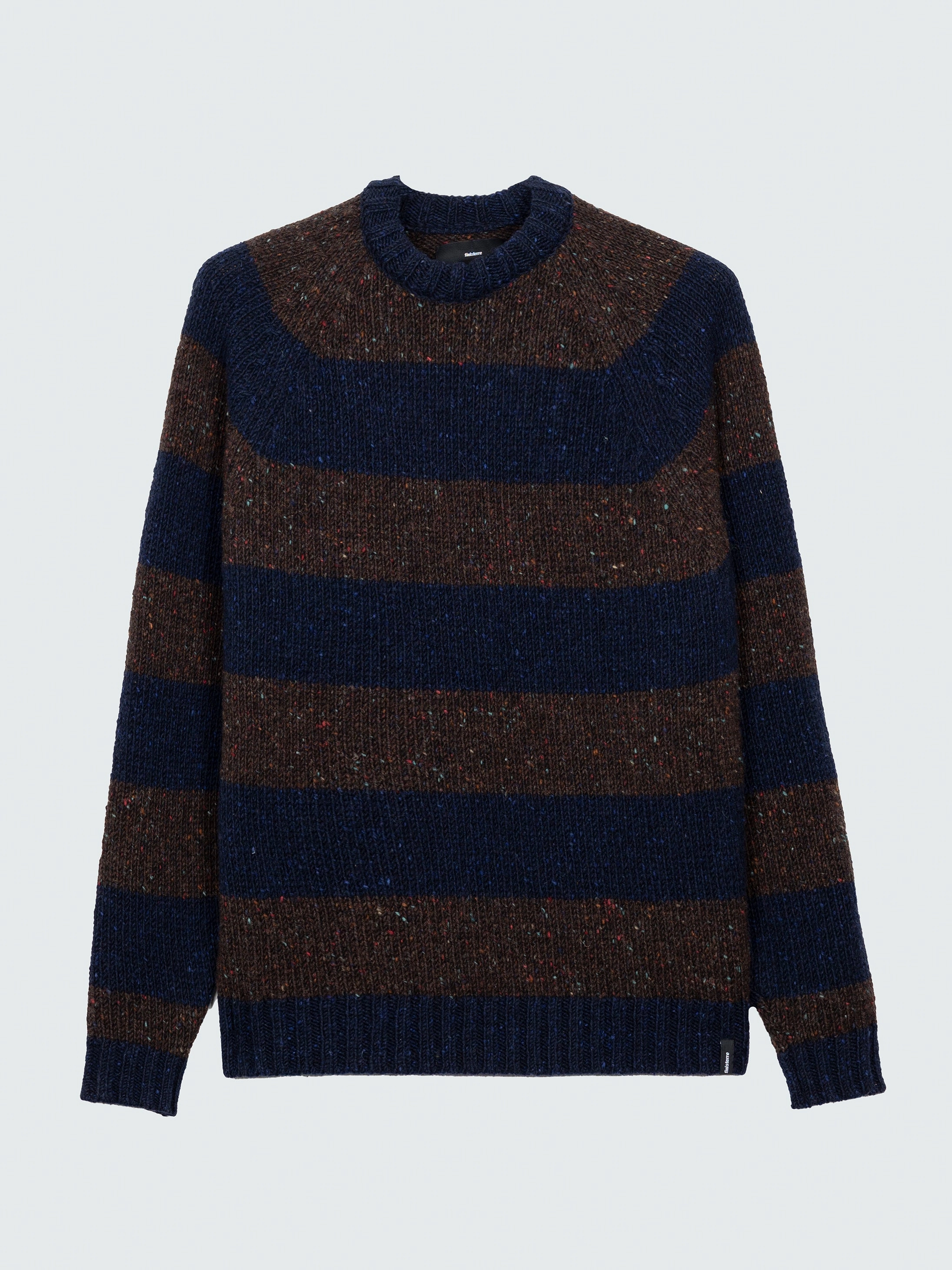 Versatile Casual Look Men's Towans Stripe Knit Jumper