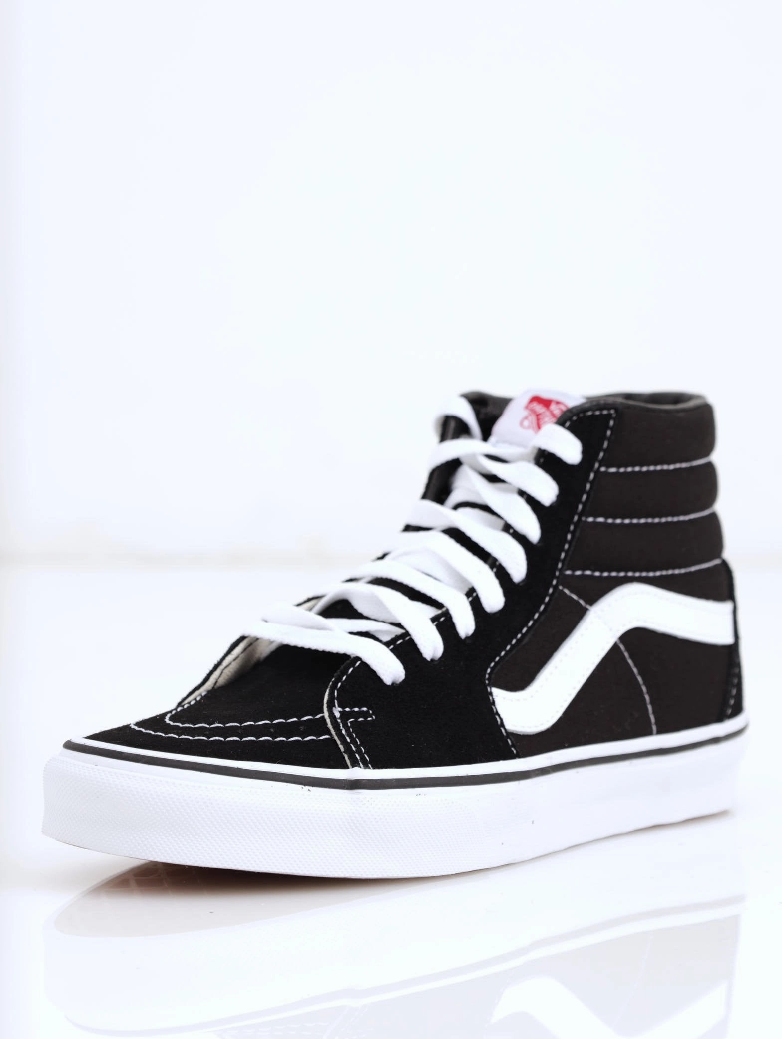 Men's UA Sk8-Hi Sneaker - Black/White Comfort Leather