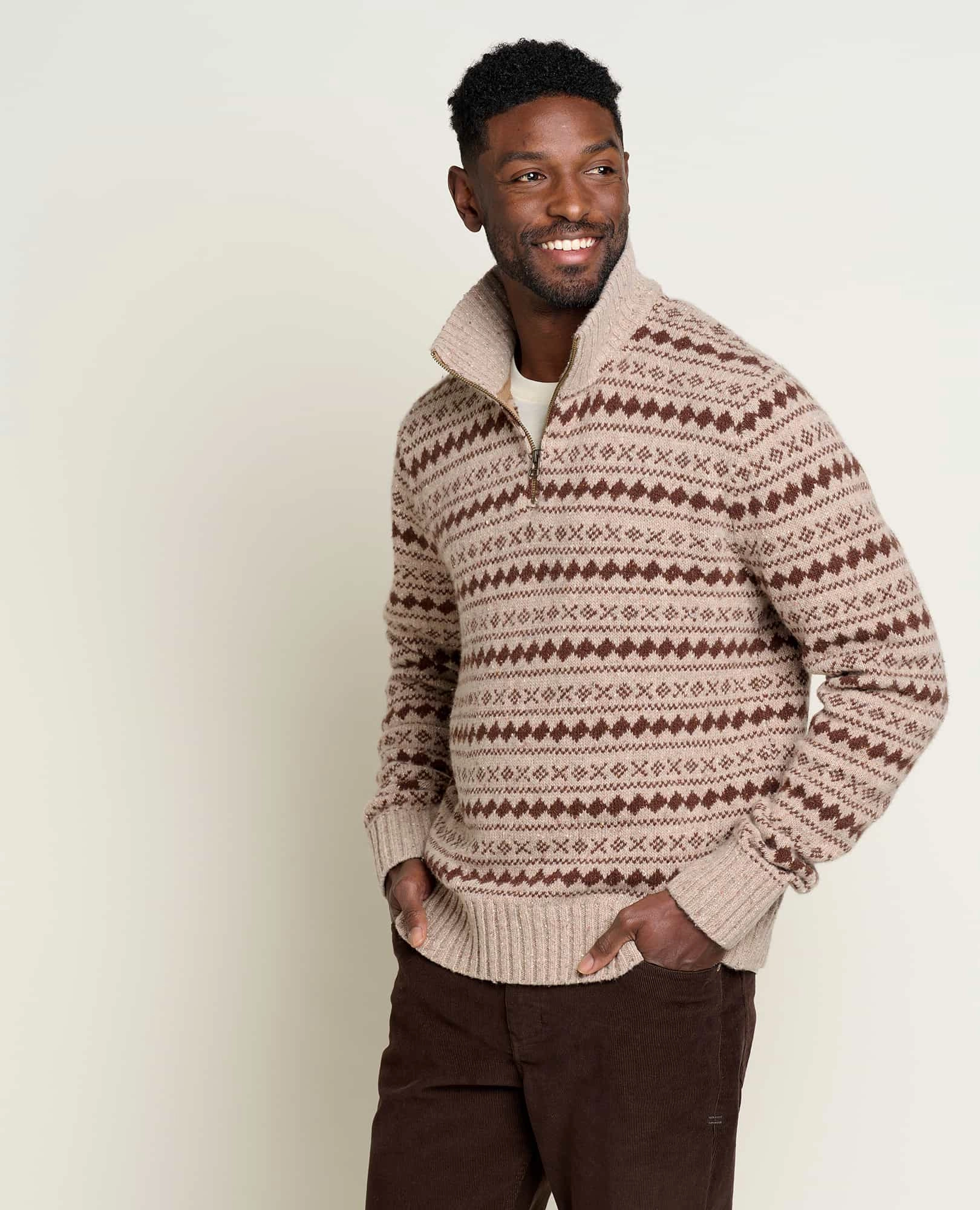 Men's Wilde 1/4 Zip Sweater Winter Must-Have Wear Versatile Wear