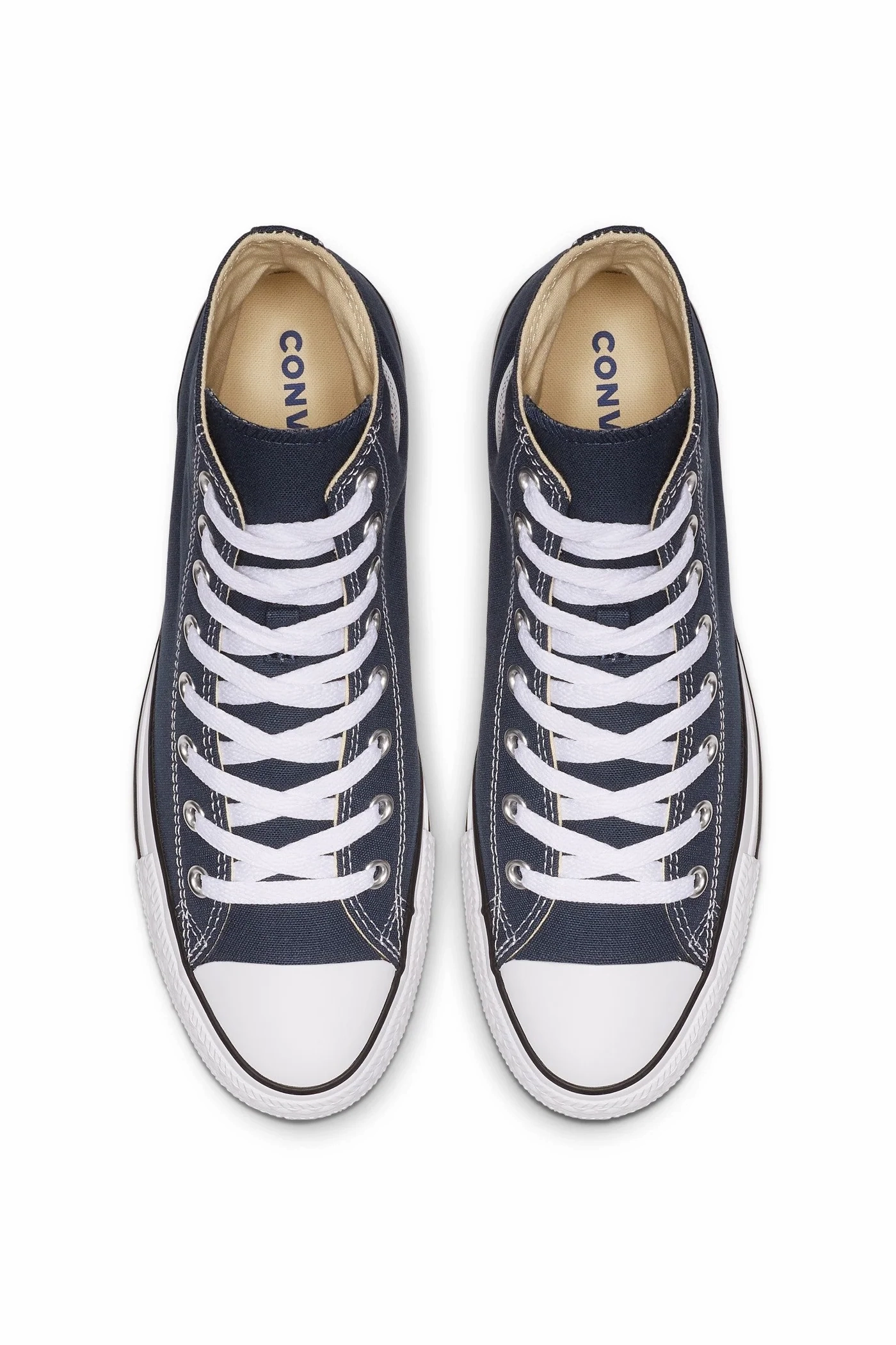 Step Freedom Ergonomic Lacing System Mens - Chuck Taylor High Sneaker - Navy