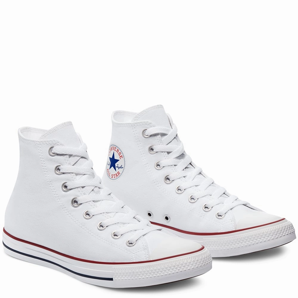 Mens - Chuck Taylor High Sneaker - White Durable piece Balanced Build
