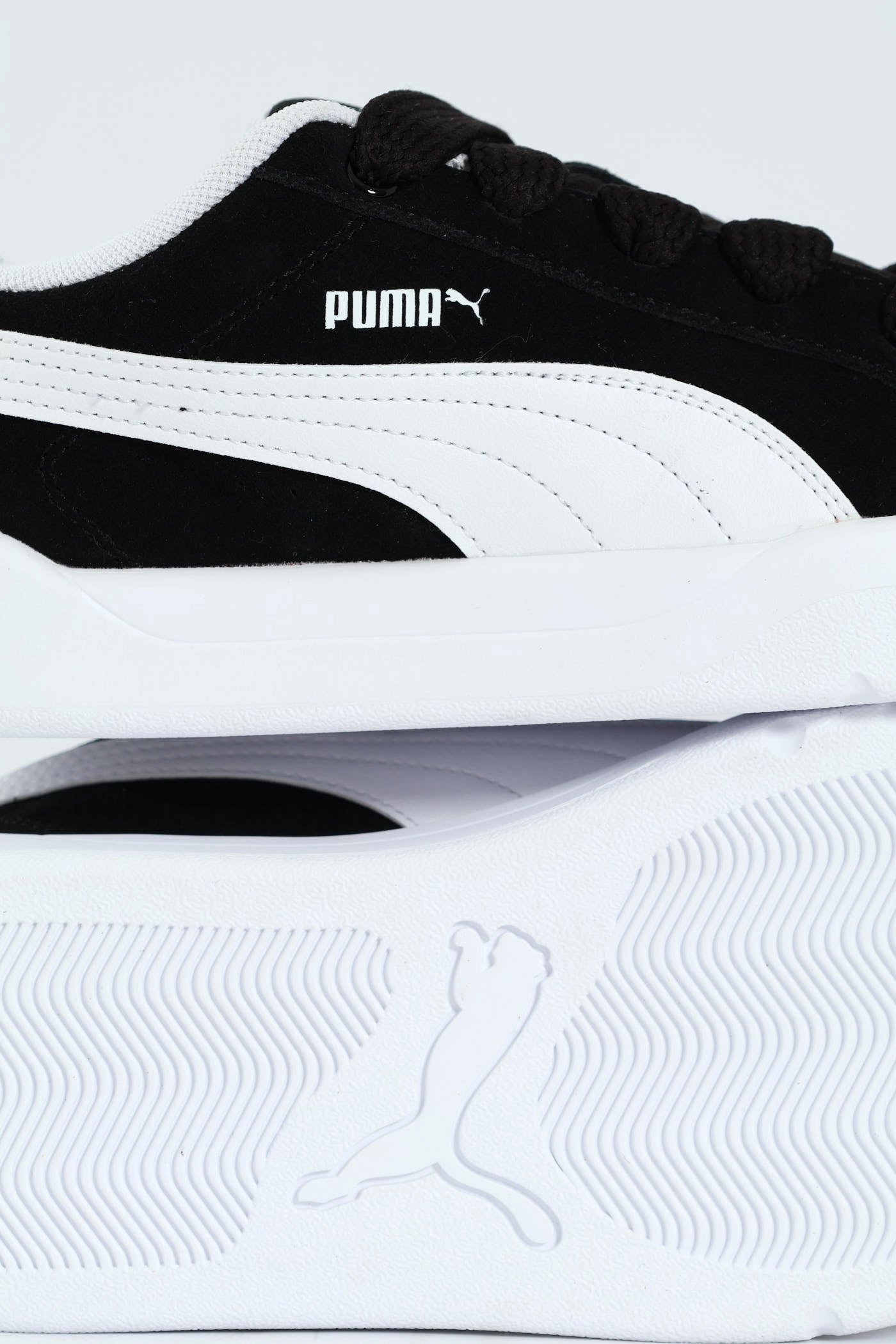 Park Lifestyle Easy Chunky Sneaker - Black Cushioned Tongue