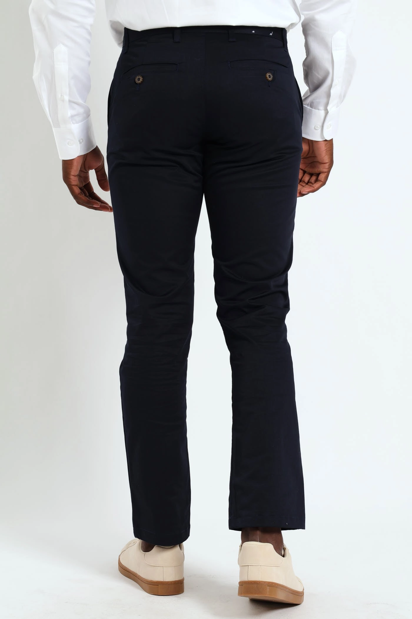Milan Straight Leg Chino - Navy Relaxed Wearable