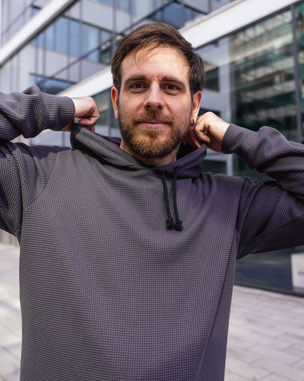 Urban Bold HIVE HOODIE / ANTHRACITE