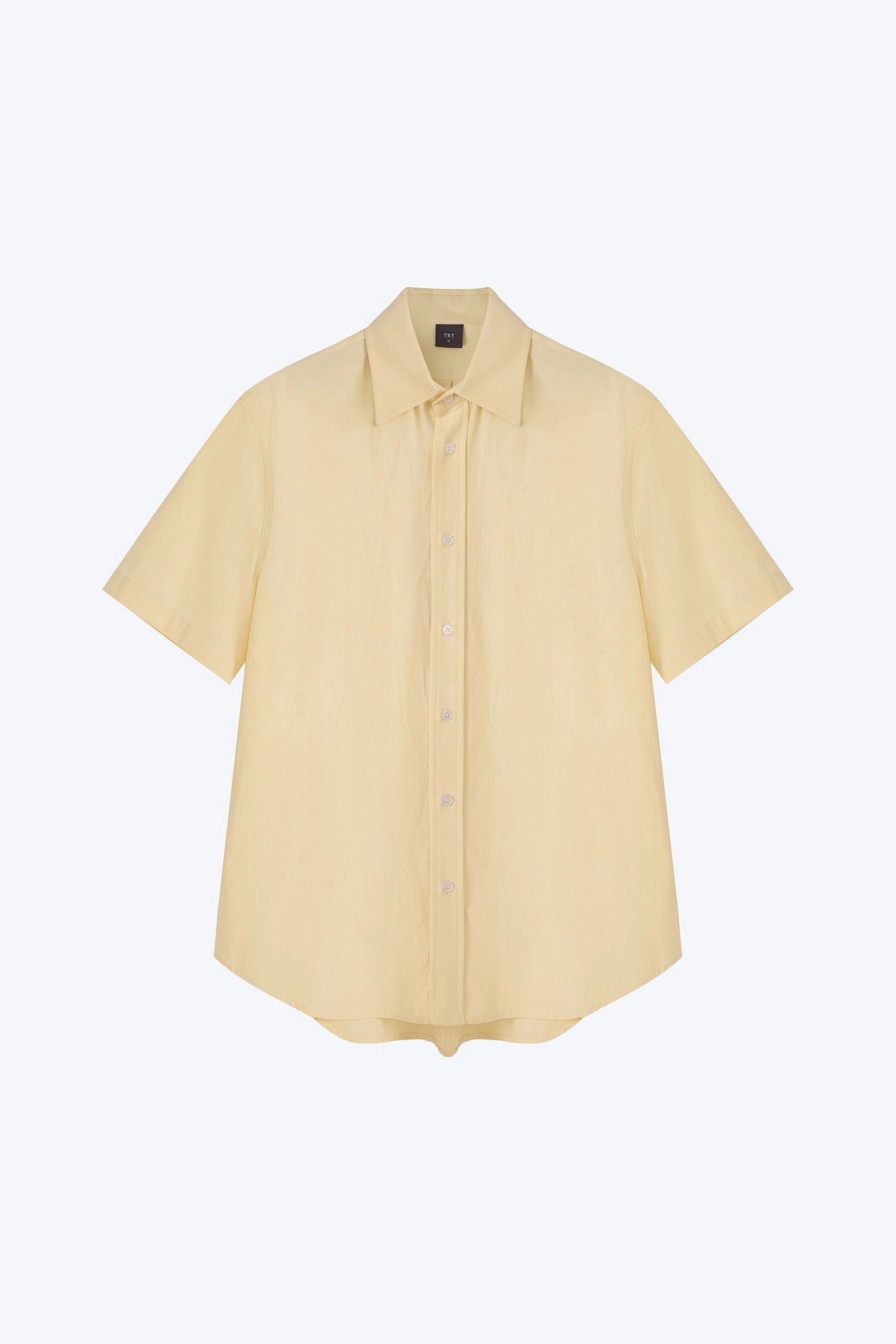 Perfect For Relaxing Light Style Oxford Button-Down Shirt - Yellow