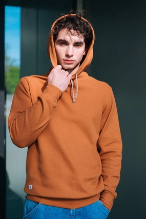 HIVE HOODIE / BRICK Budget product packaging