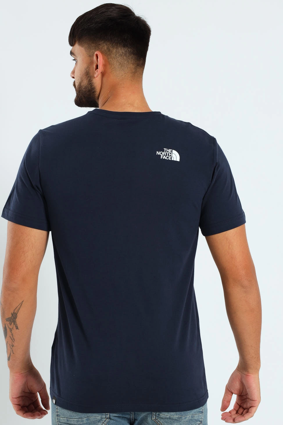 Layering Fashion Simple Dome Tee - Navy