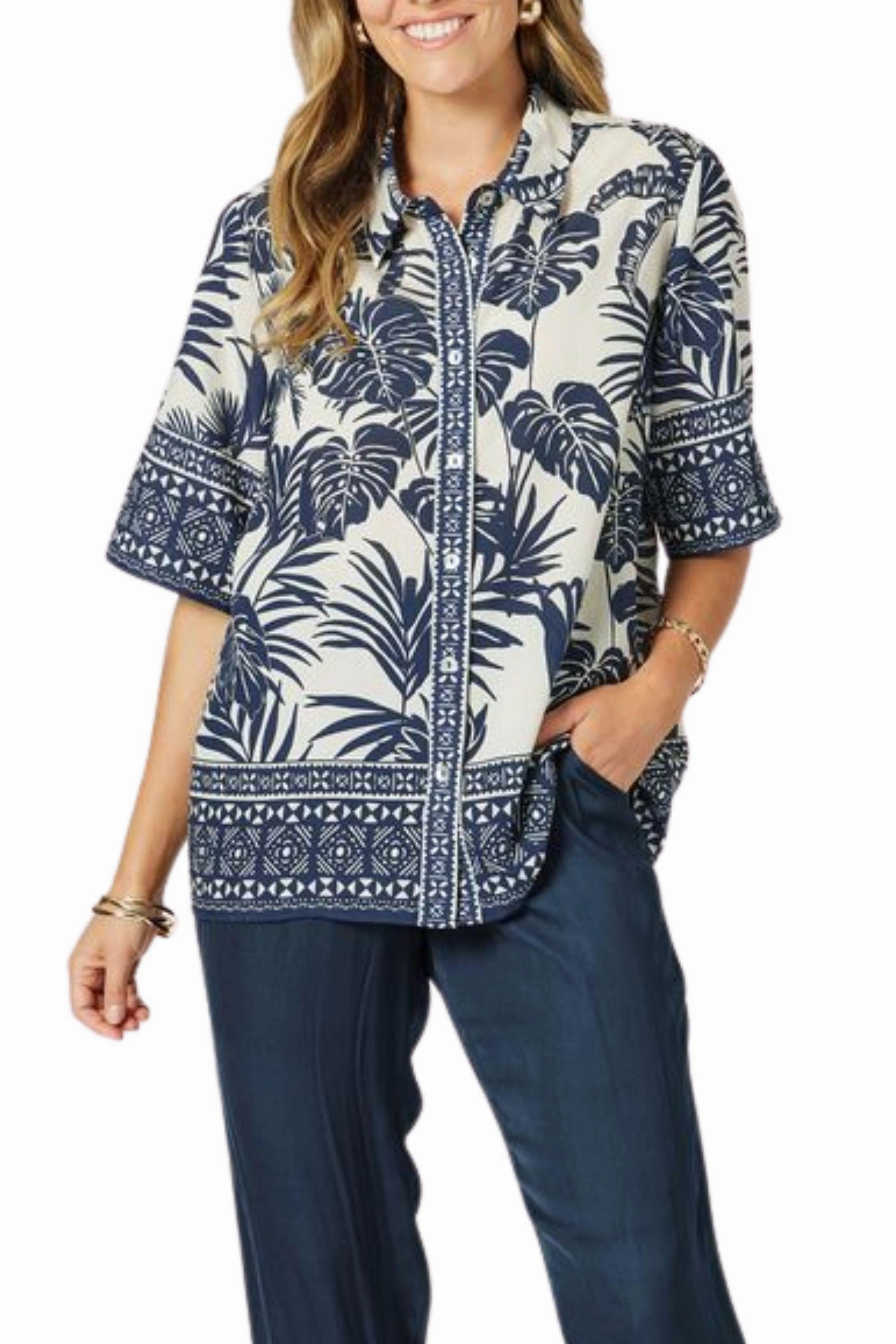 PALM COVE SHIRT - 48161HV Low Maintenance