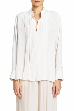 FAN BLOUSE - F678728 Recycled Textile