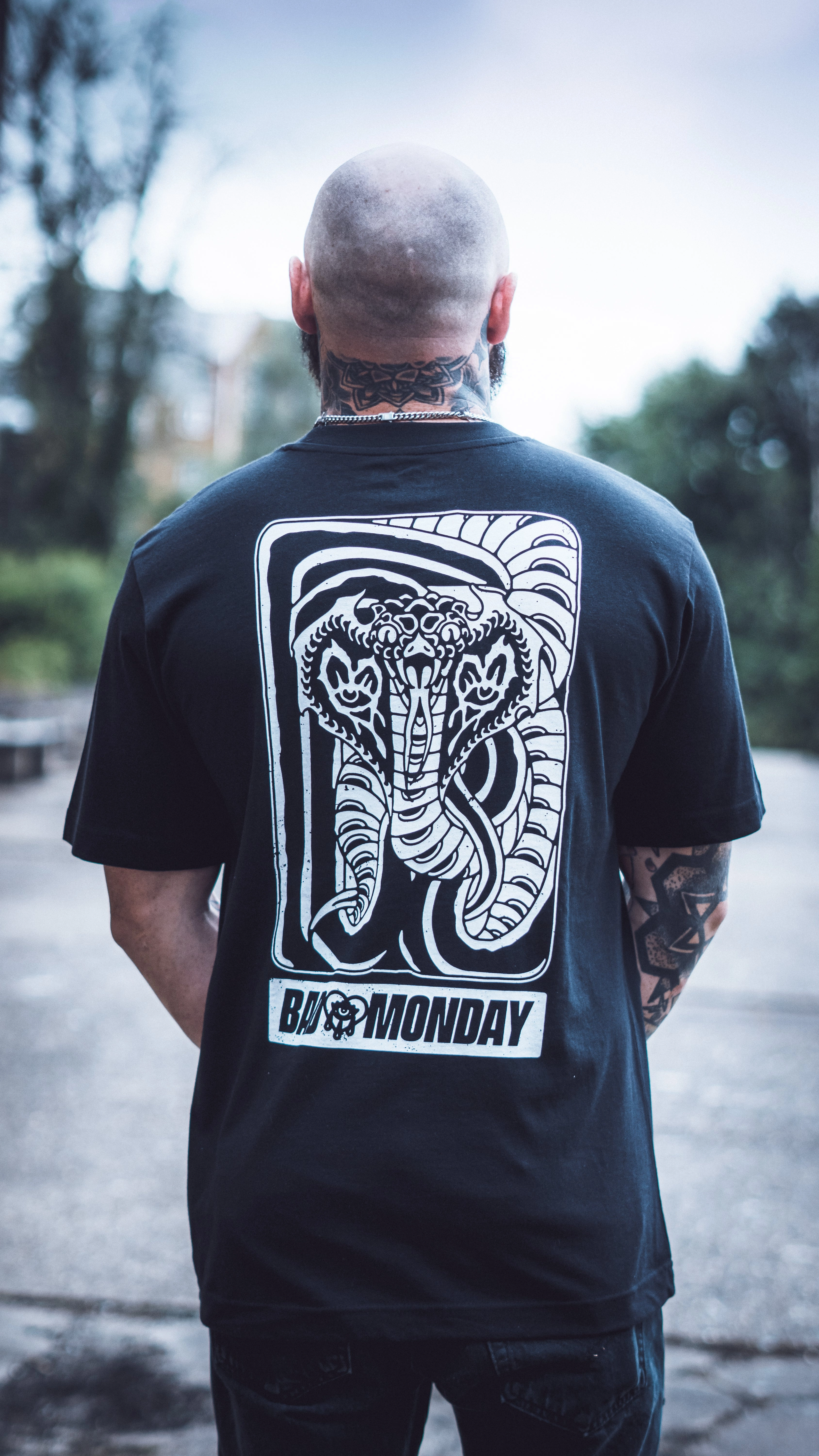 Warm Fabric FrictionResistant Trim Danny Blackheart Cobra Tee