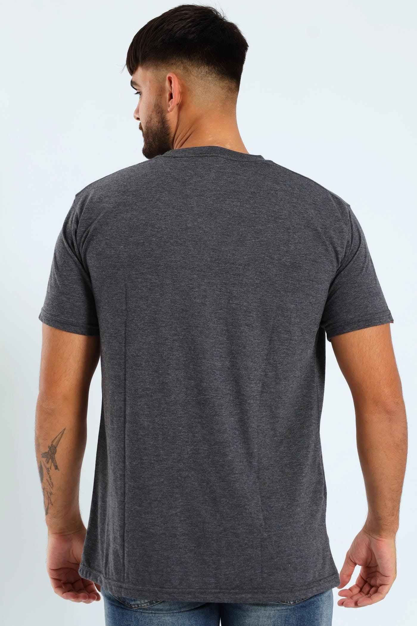 Indoor Event Active Style Trend Never Out Tee - Charcoal Melange