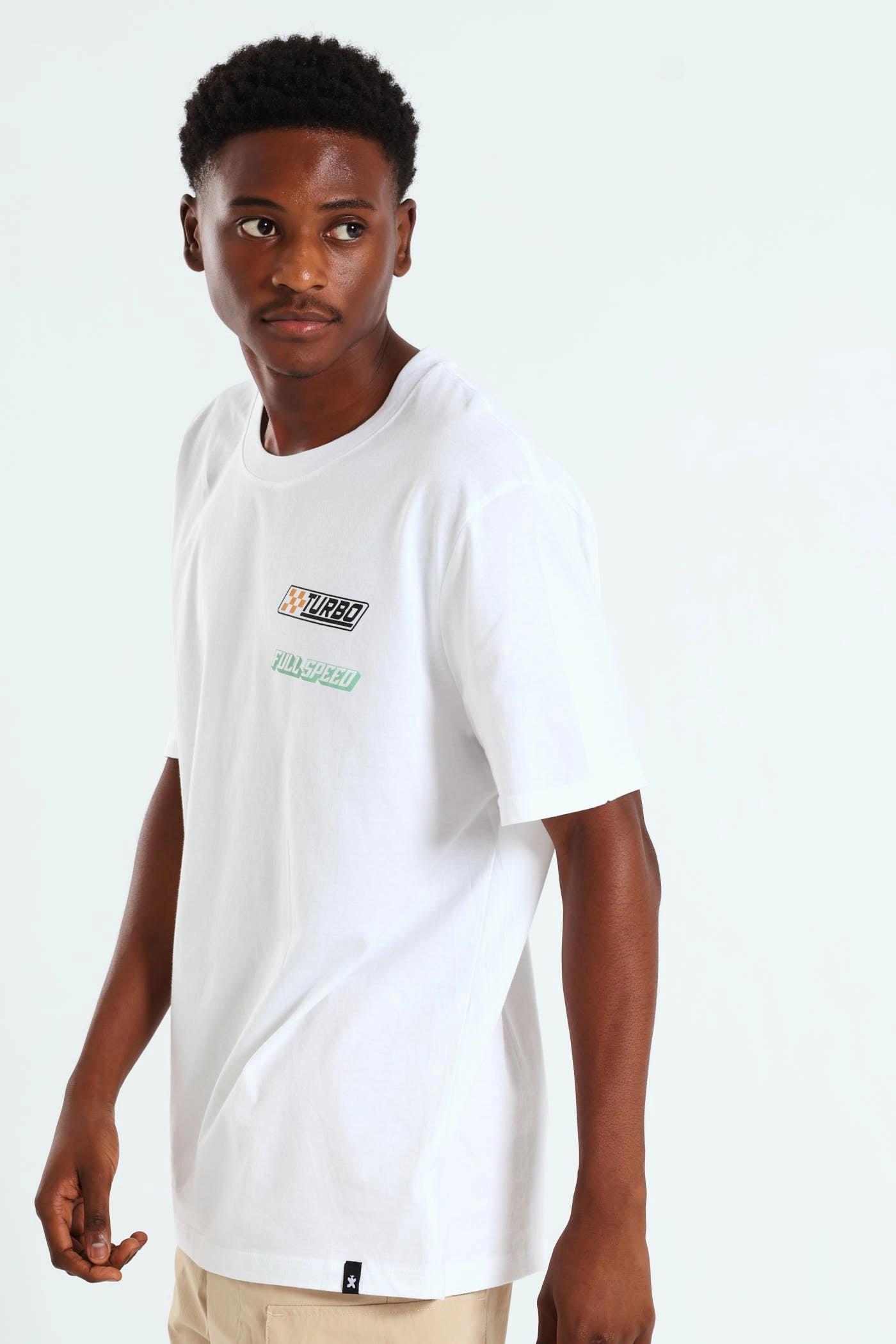 Reinforced Neckline Collection Edition Tee - White