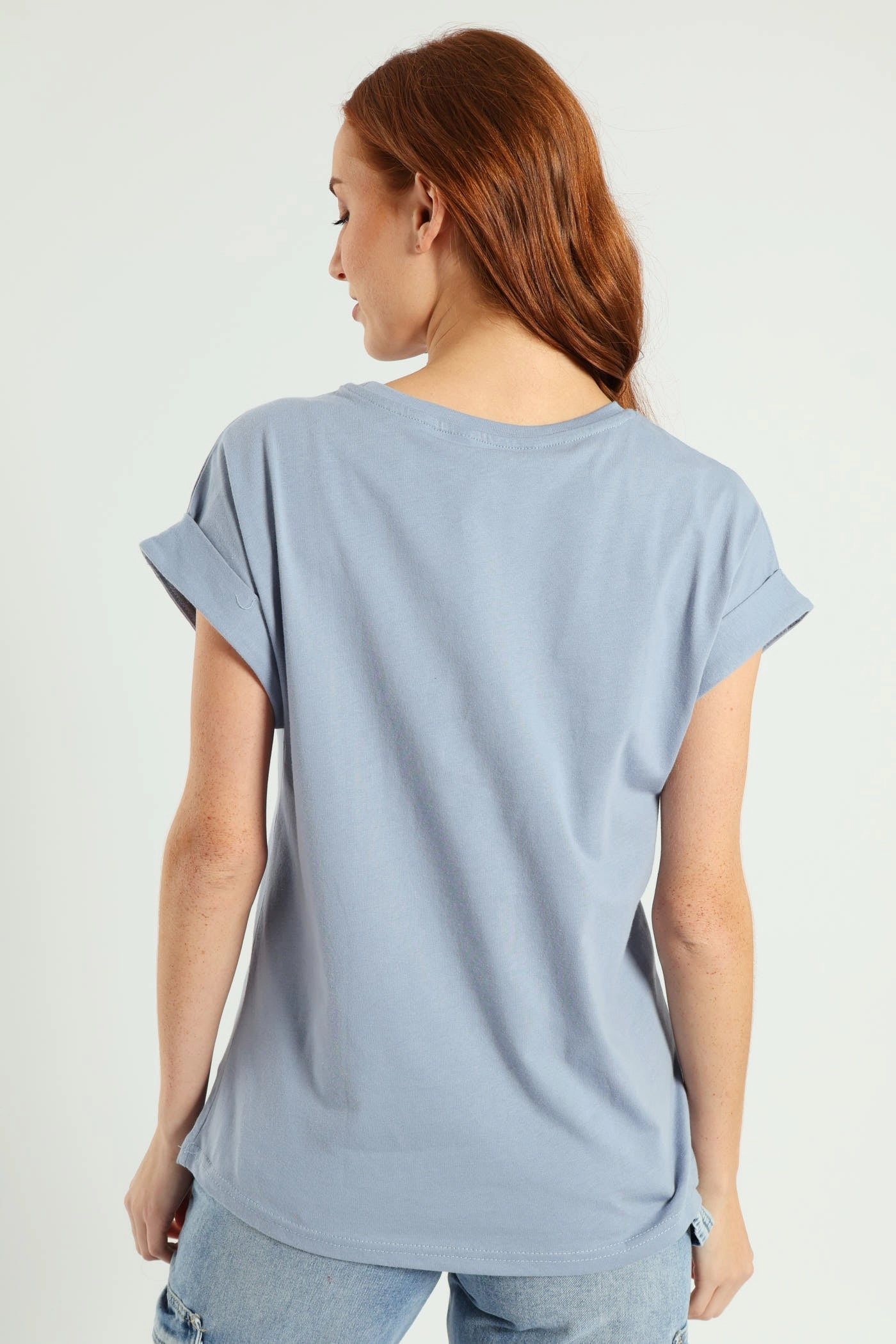 Dream Create Inspire Foil Muscle Tee - Pale Blue LowProfileDesign Reinforced Stress Points