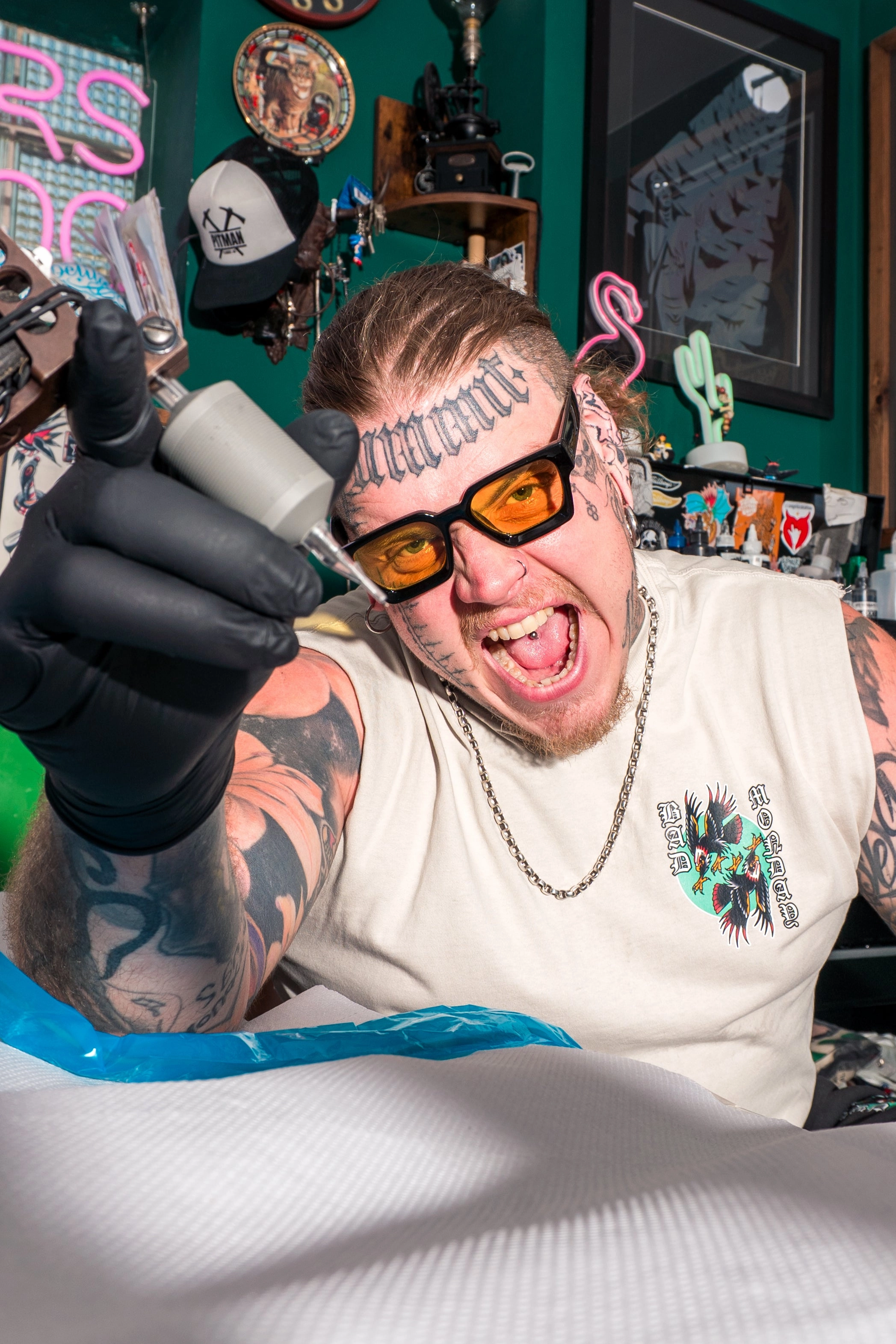 Eagles Heavy Vest / Bone UV protection coating