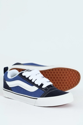 Move Natural Knu Skool Chunky Lace Up Sneaker - Navy/White