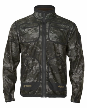 Harkila Kamko NOCTYX WSP Reversible Fleece Jacket Insulated Padding Reflective Safety Accents