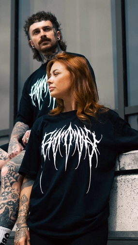 BM Metal Logo Tee / Front Print OdorResistant Technology