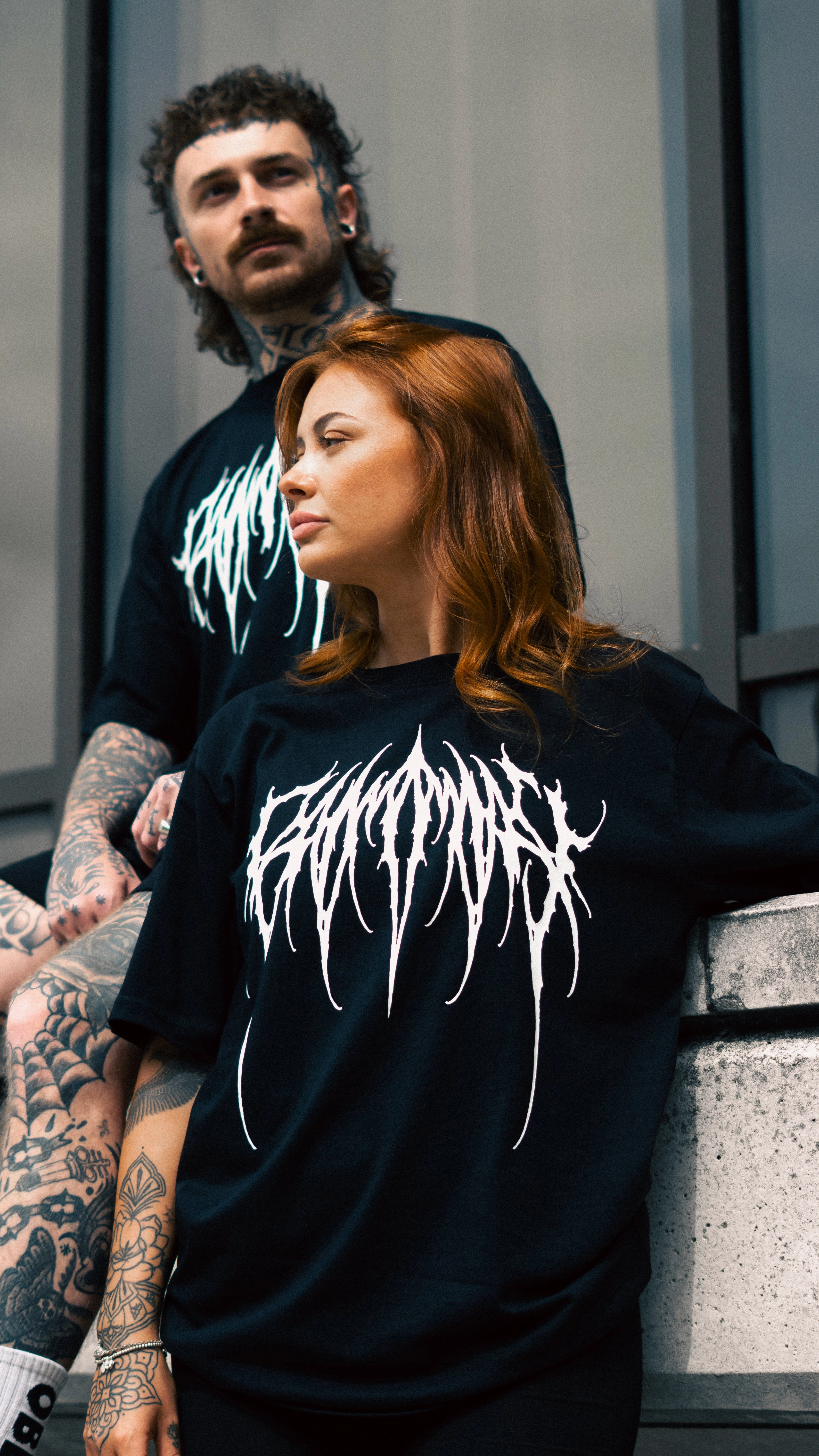 BM Metal Logo Tee / Front Print OdorResistant Technology