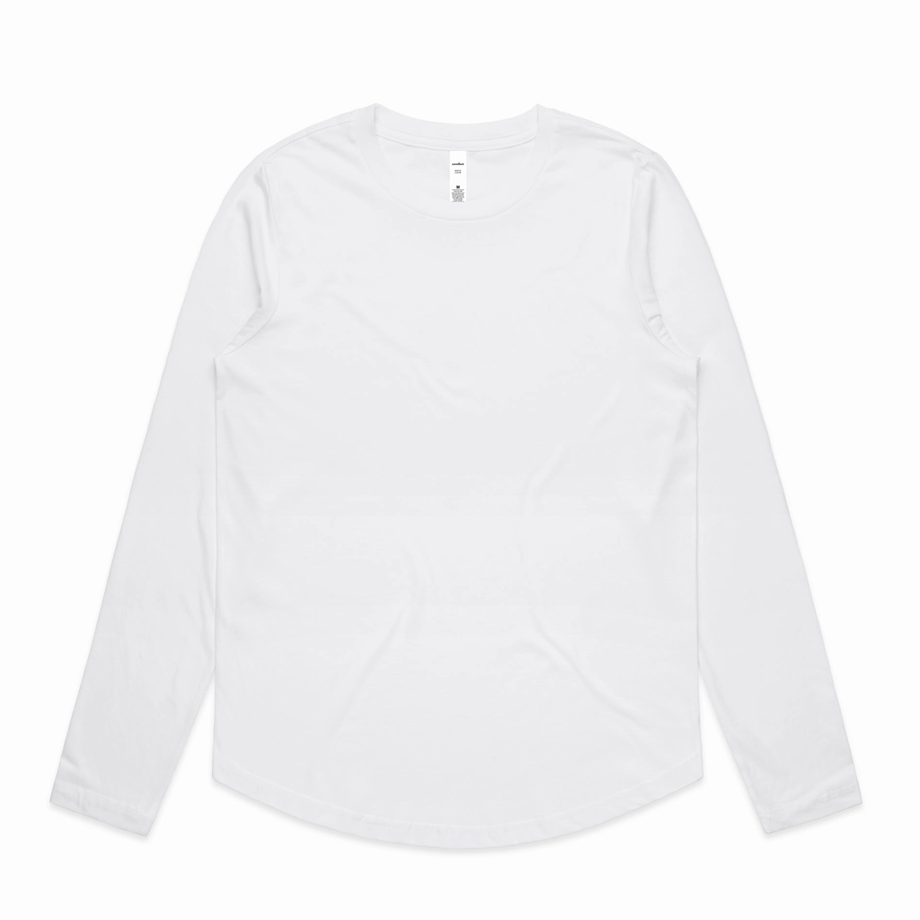 Noni Long Sleeve Tee - White Music related Woolen