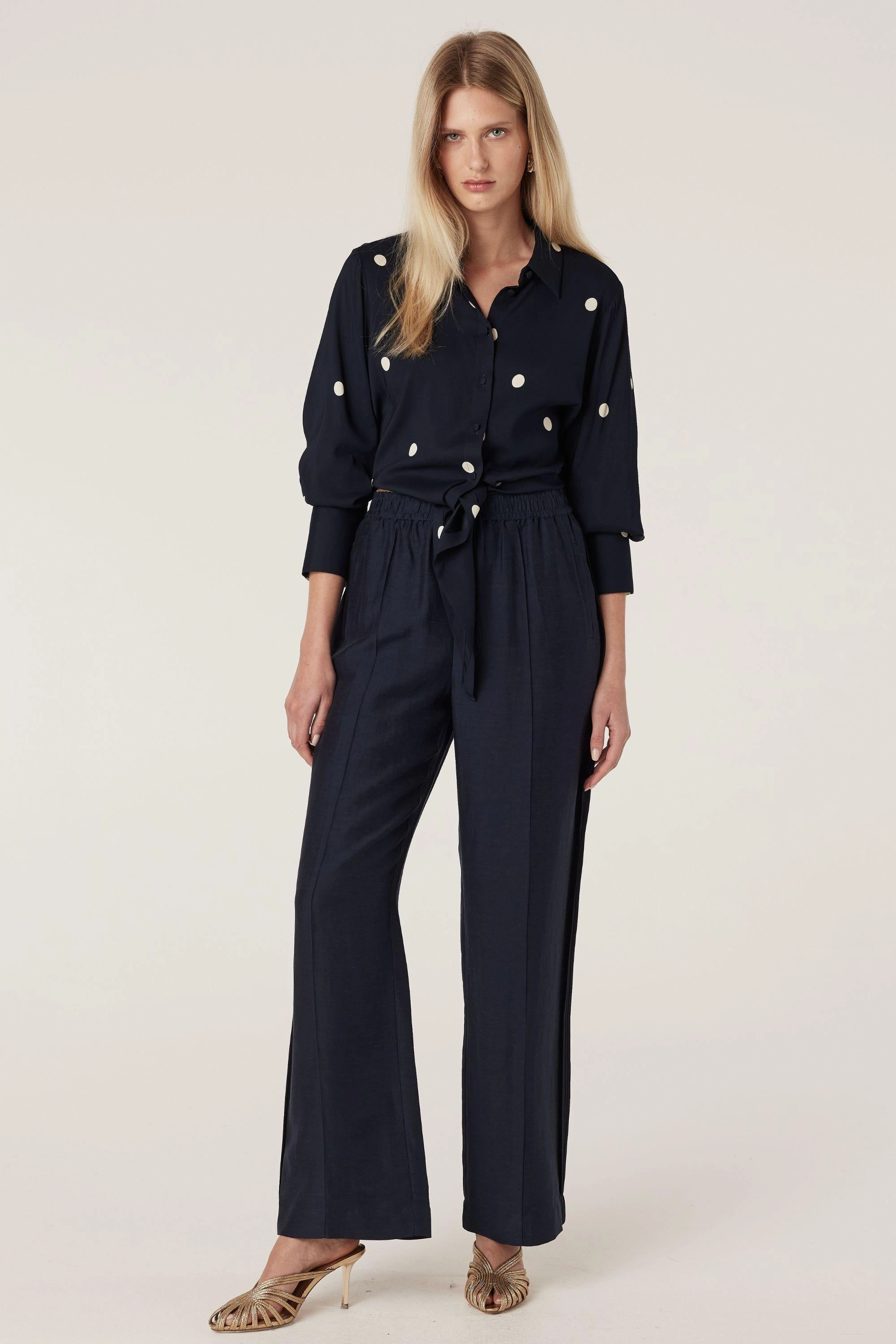 MUSE BLOUSE - CSS25309 Mesh Lining