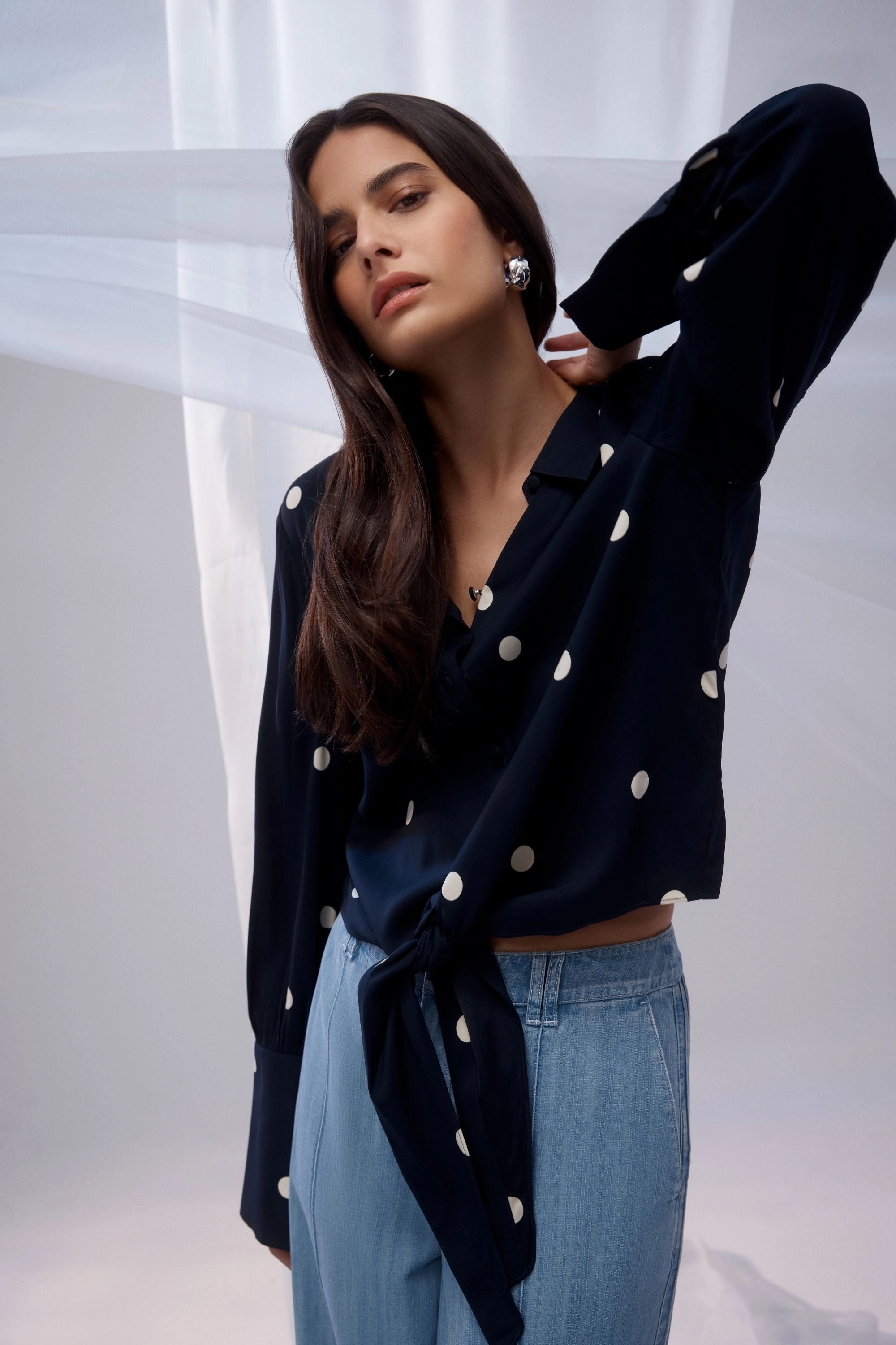 ZipperClosure MUSE BLOUSE - CSS25309