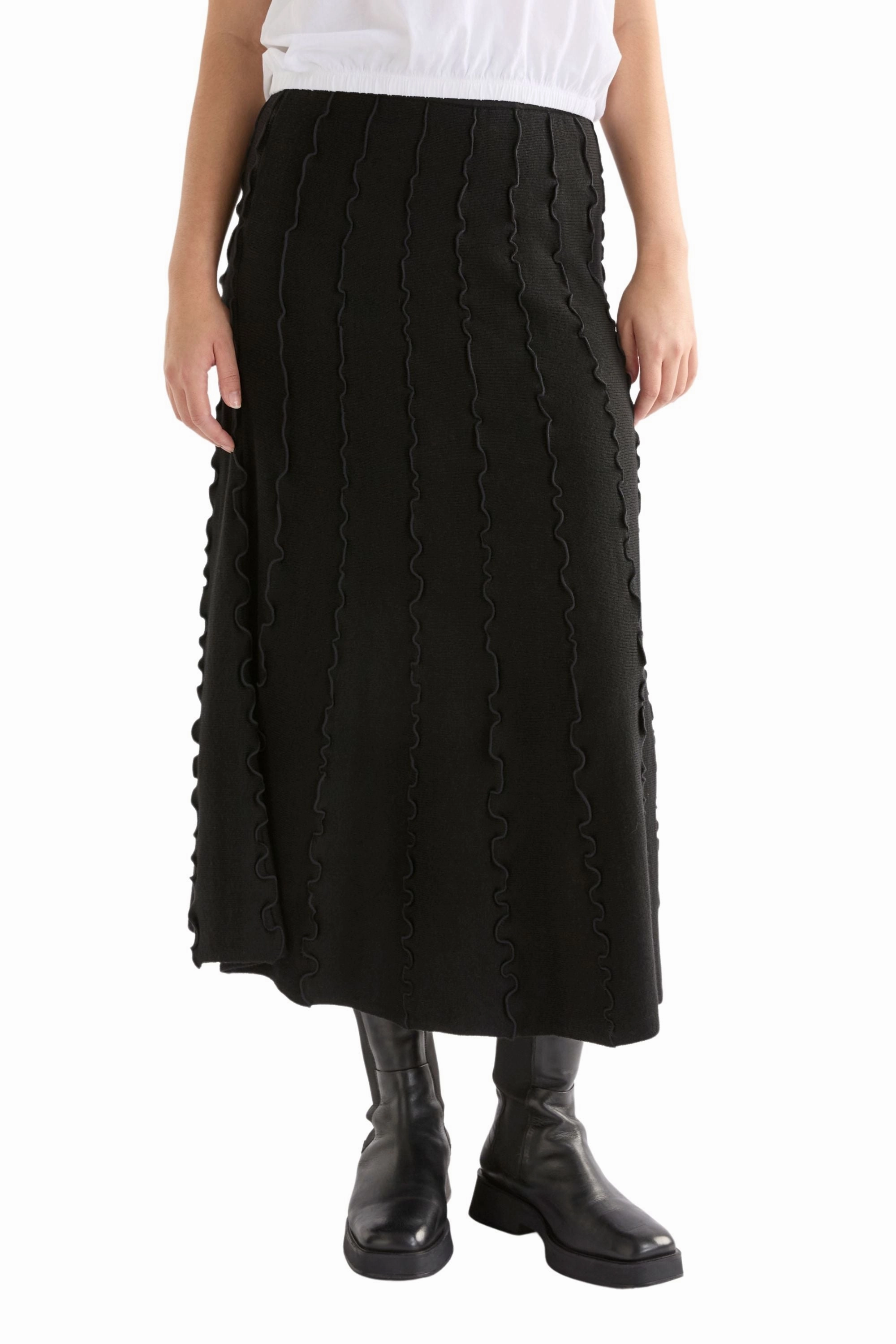 MUSSE KNIT SKIRT - K0151 Tear Resistant
