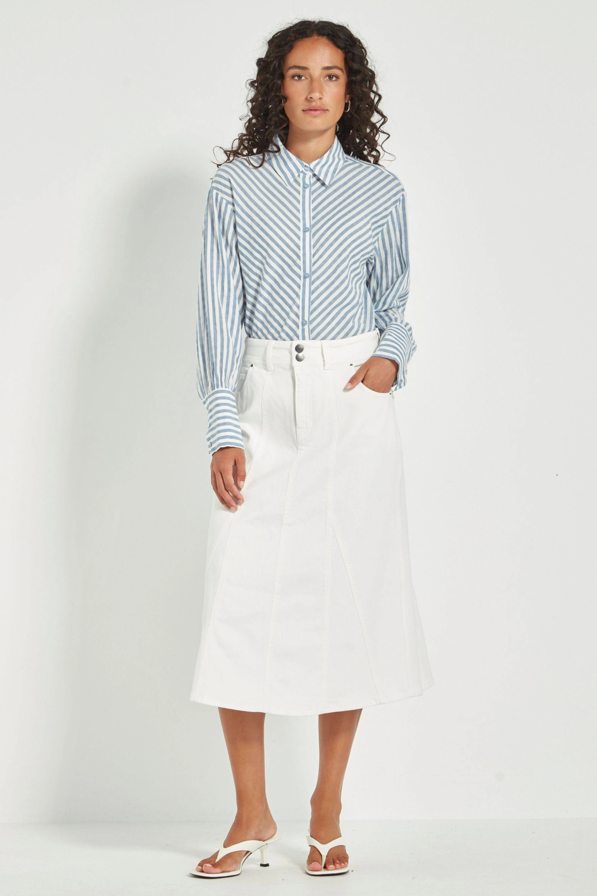 Fitted Silhouette Static Dissipating Fiber NEVE SHIRT - 9819BR