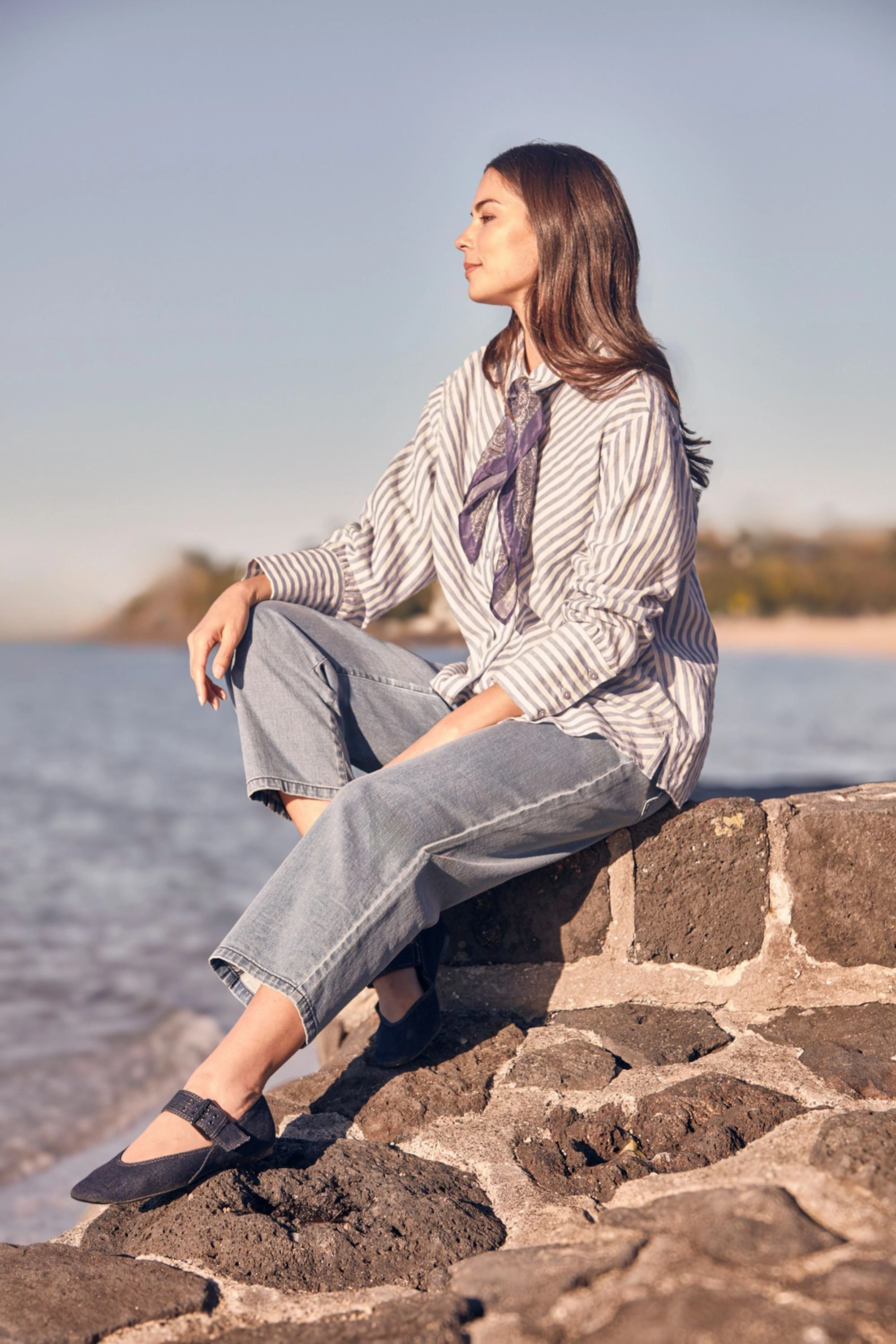 checkered pattern Pure Cotton NEVE SHIRT - 9819BR