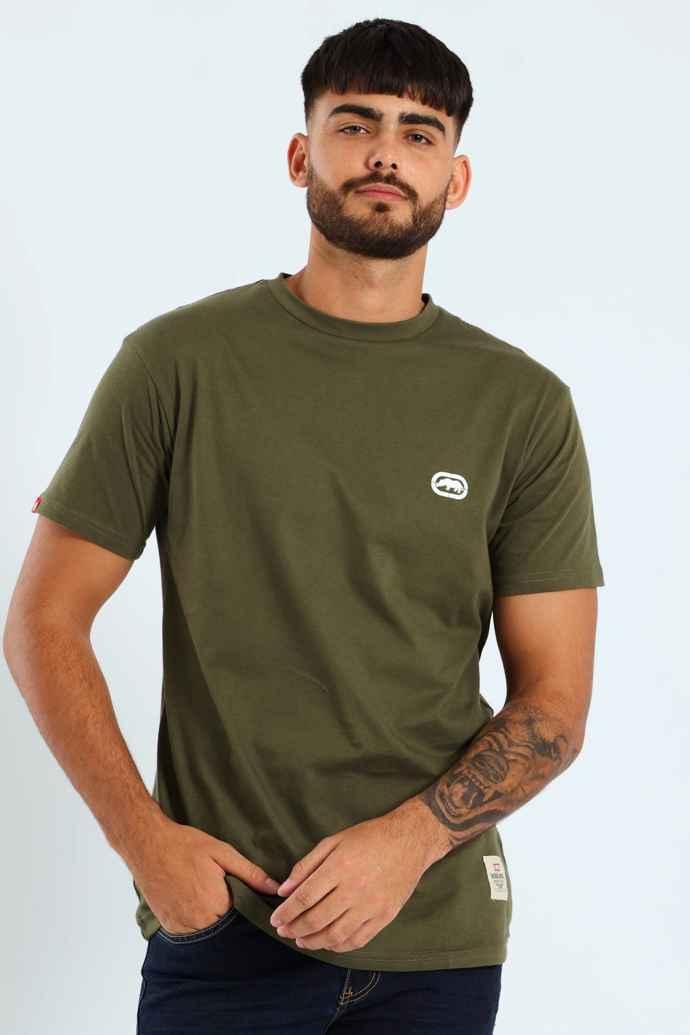 Timeless casual wear Never Out Tee - Olive